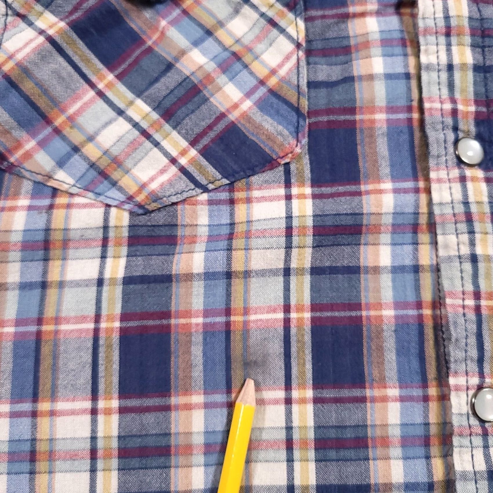 Mambo Mambo Australia Snap-Up Shirt Western Flannel Long Sleeve 100% Cotton Mens Large Size US L / EU 52-54 / 3 - 6 Thumbnail