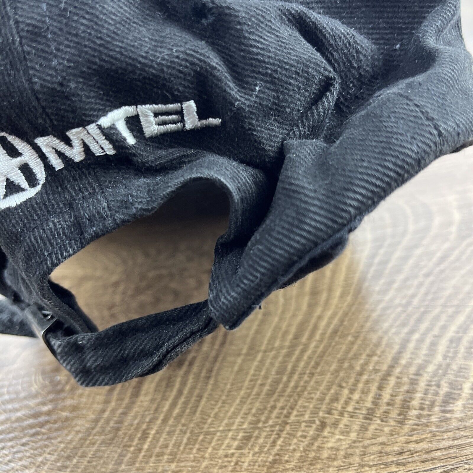 Other Mitel Black Cap Baseball Hat Black Hat Adjustable Adult Size Size ONE SIZE - 12 Thumbnail