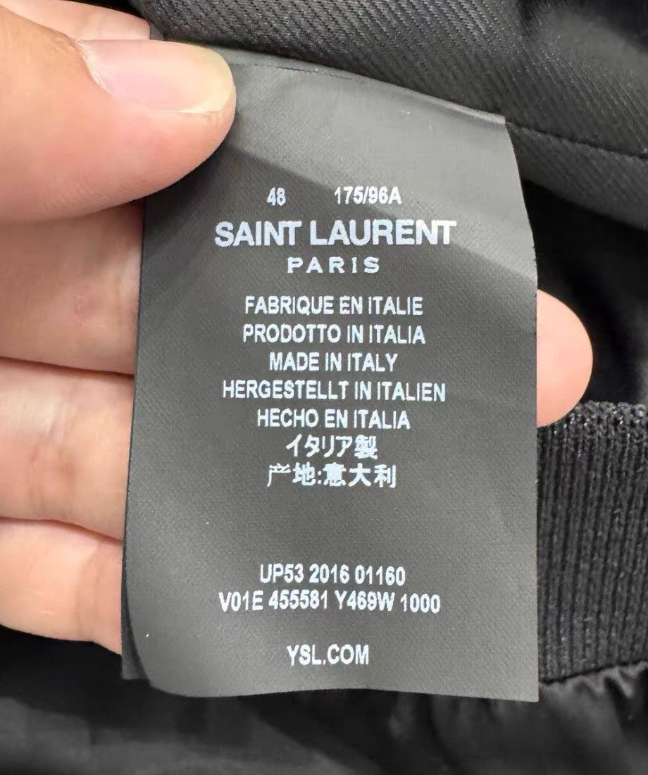 Saint Laurent Paris Saint Laurent Paris Saint Laurent Diamond Jacket with Glos Size US M / EU 48-50 / 2 - 4 Thumbnail