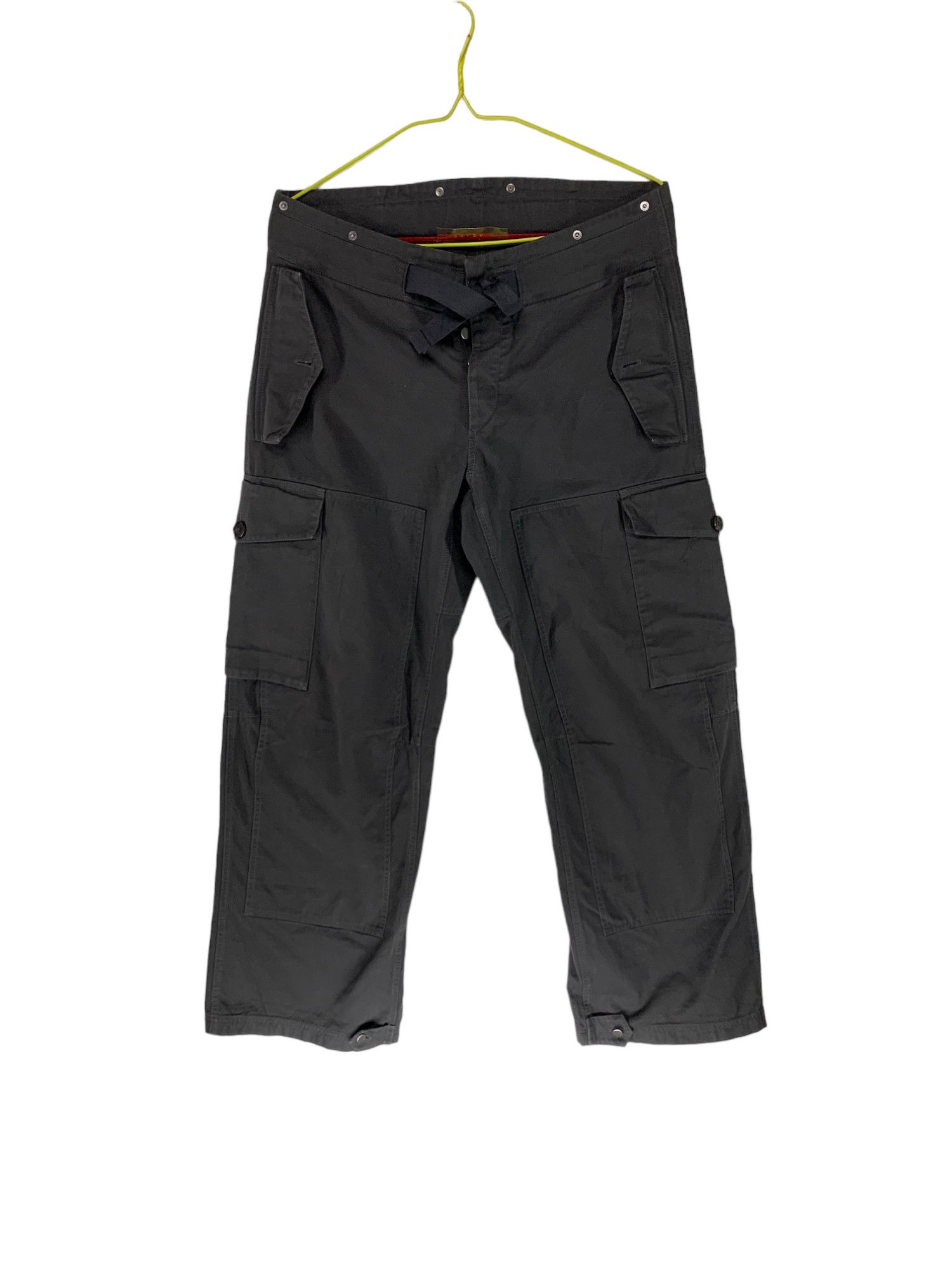 Designer × Prada Prada double knee tactical cargo pant Size US 34 / EU 50 - 1 Thumbnail
