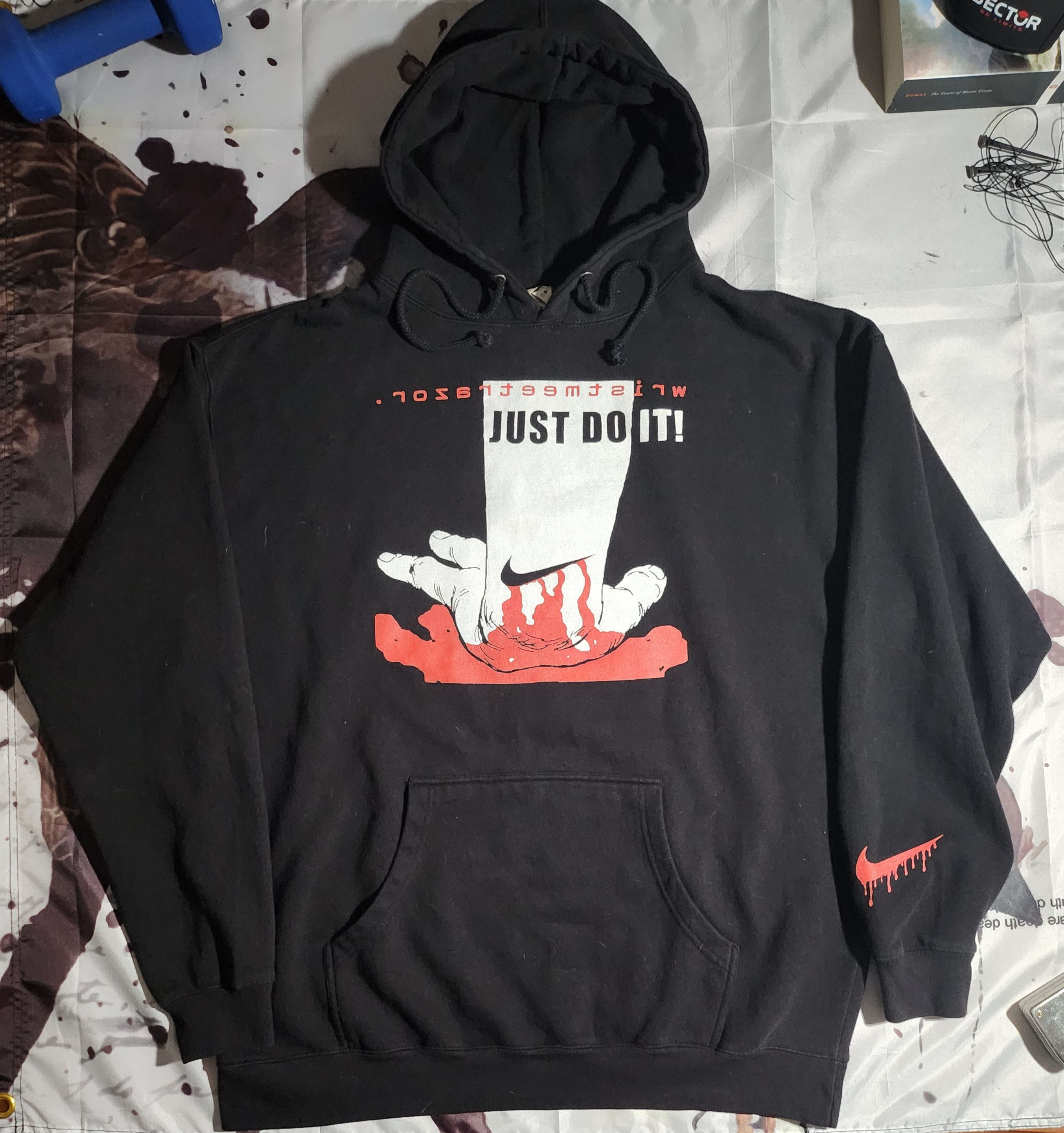 Band Tees wristmeetrazor Just Do It! Usurp Synapse Rip Hoodie Size US XL / EU 56 / 4 - 1 Thumbnail