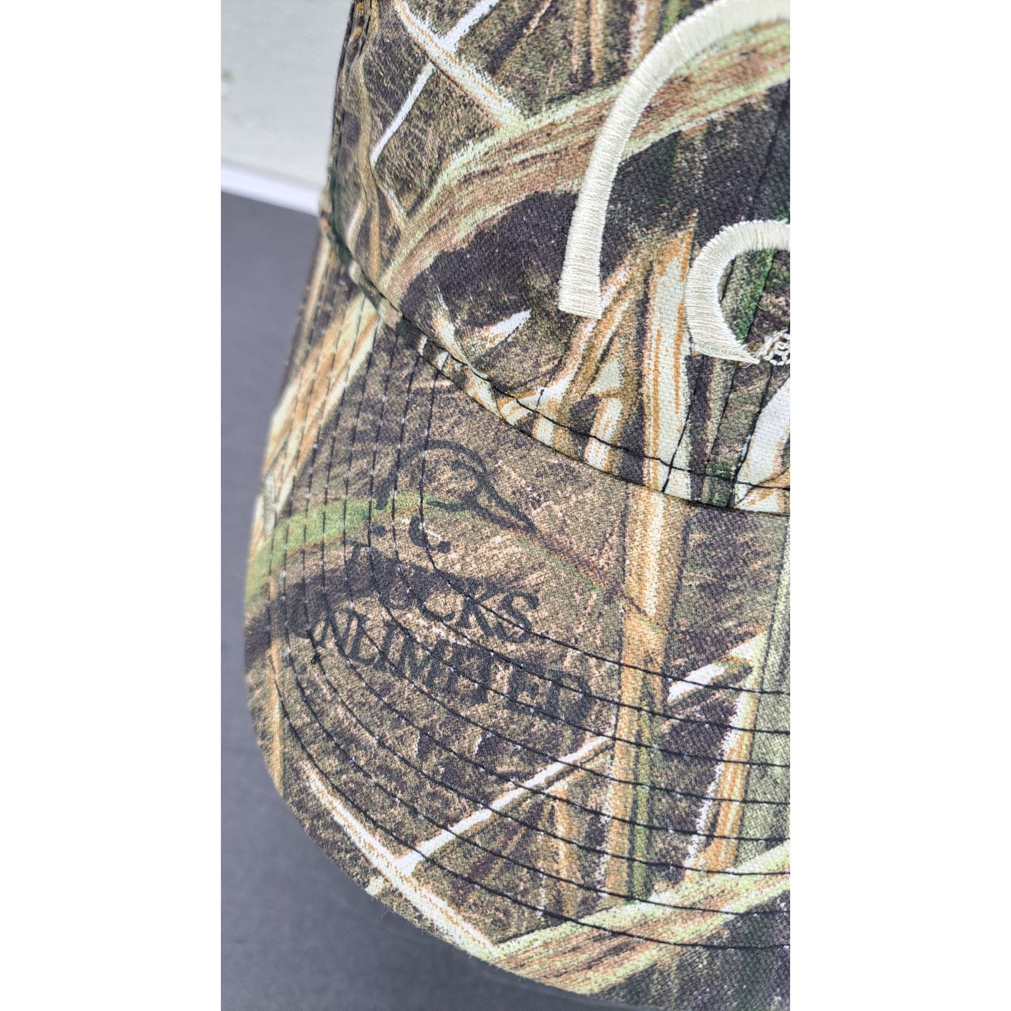 Mossy Oaks Ducks Unlimited Cap Hat Mossy Oak Camo Shadow Grass One Size Size ONE SIZE - 3 Thumbnail