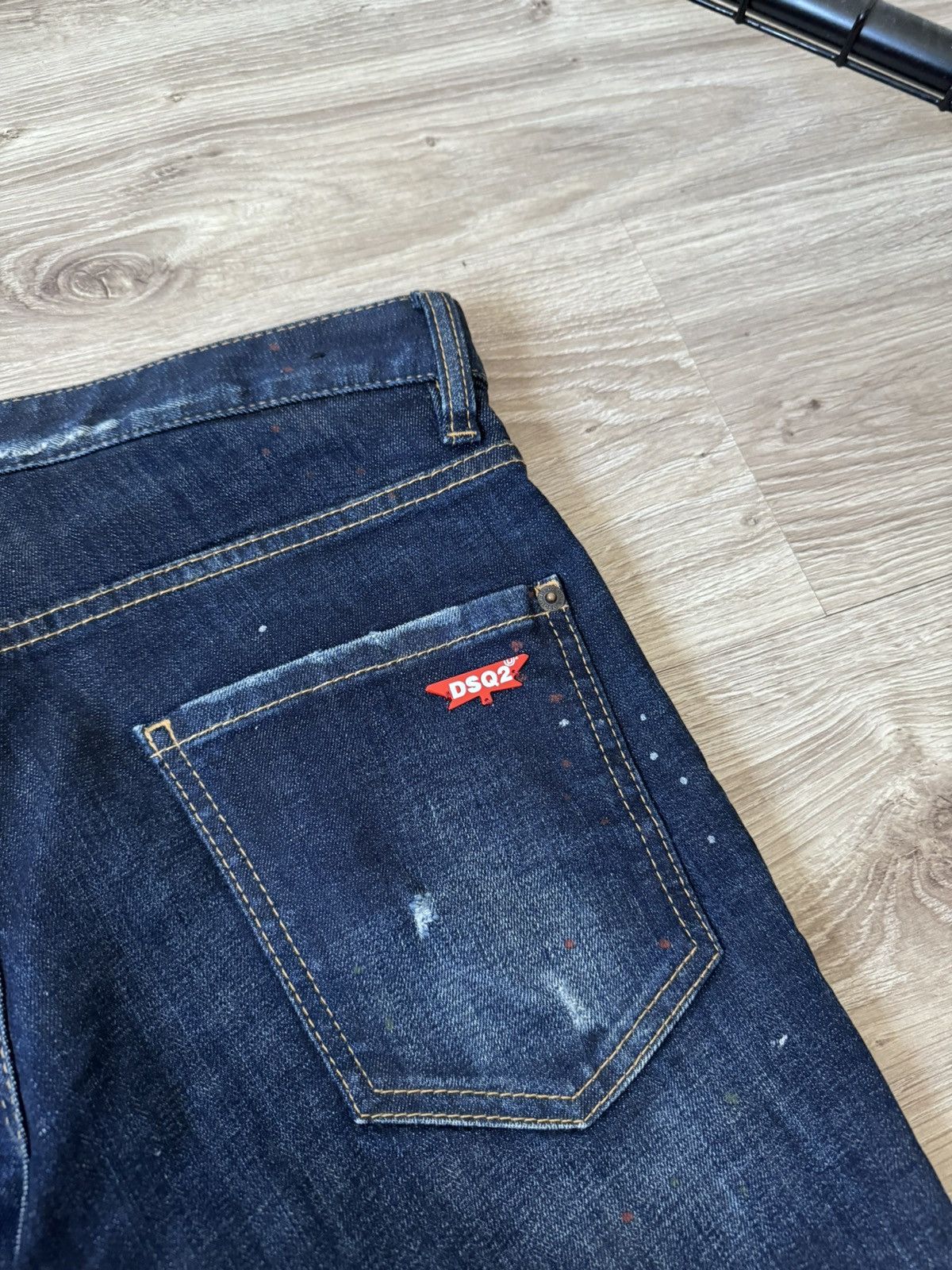 Other Dsquared2 Painted Distressed Denim Jeans Size US 30 / EU 46 - 6 Thumbnail