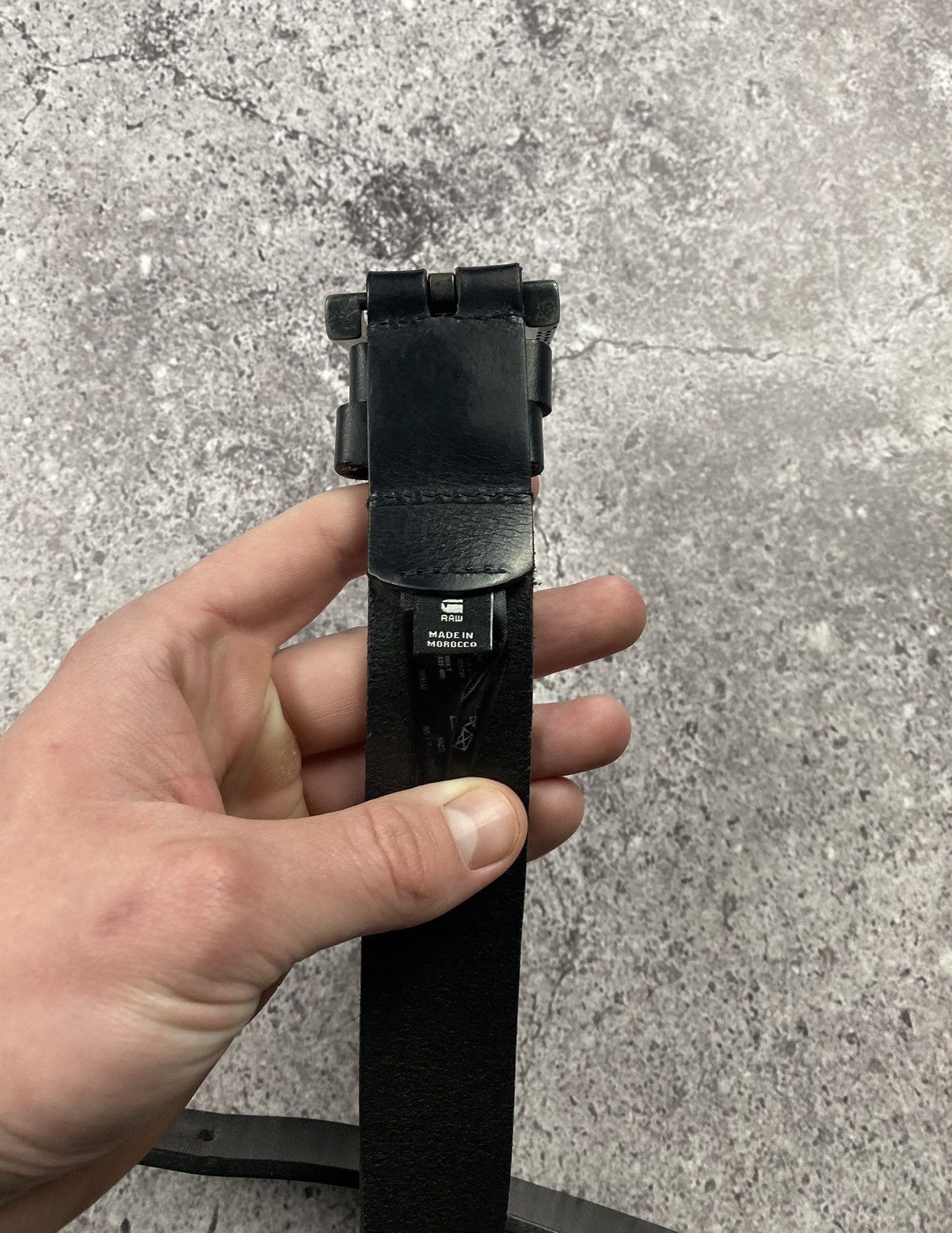 G-Star × Vintage VINTAGE G STAR LEATHER BELT Size ONE SIZE - 3 Thumbnail