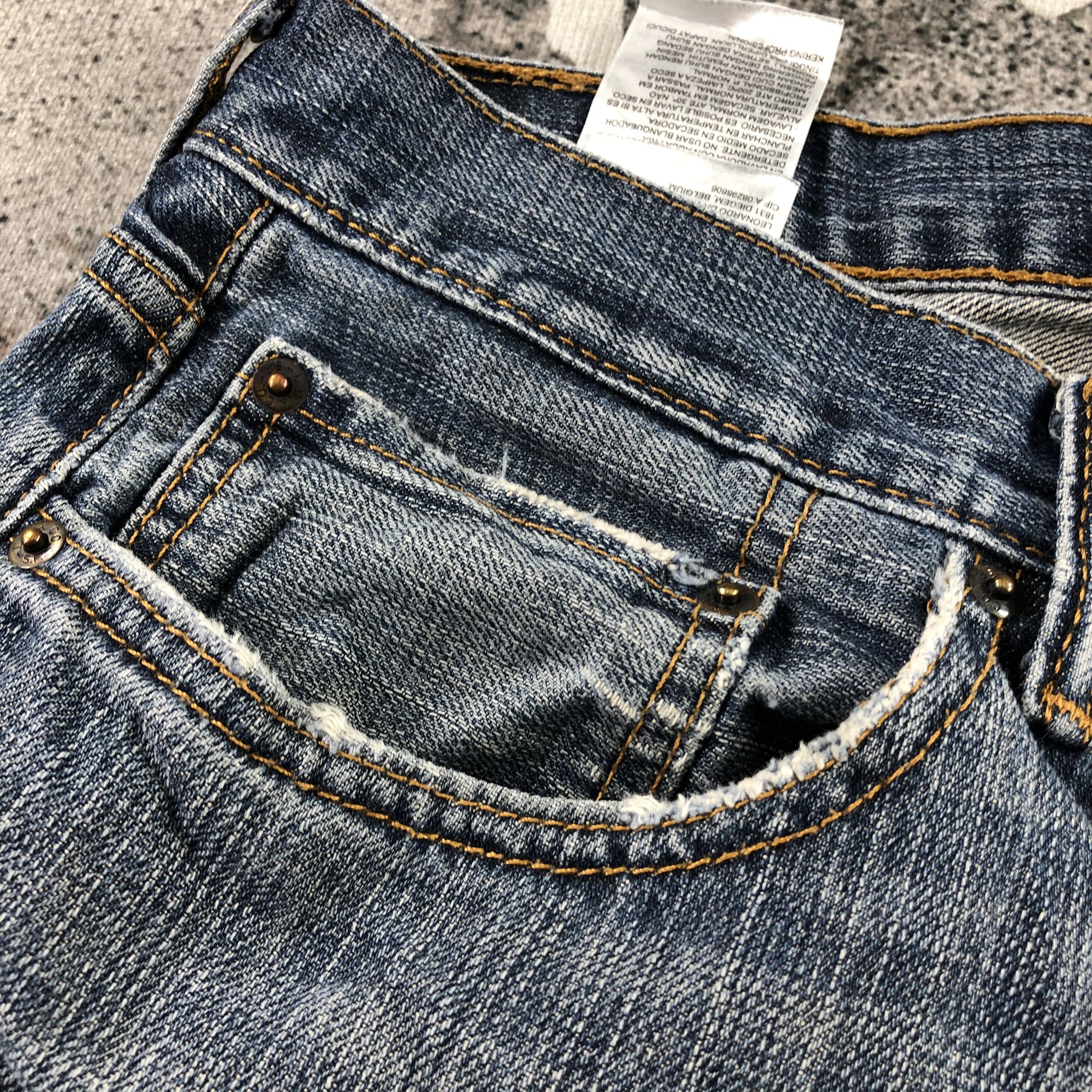Levi's Levi's 559 Jeans Distressed Denim KJ1383 Size US 34 / EU 50 - 8 Thumbnail