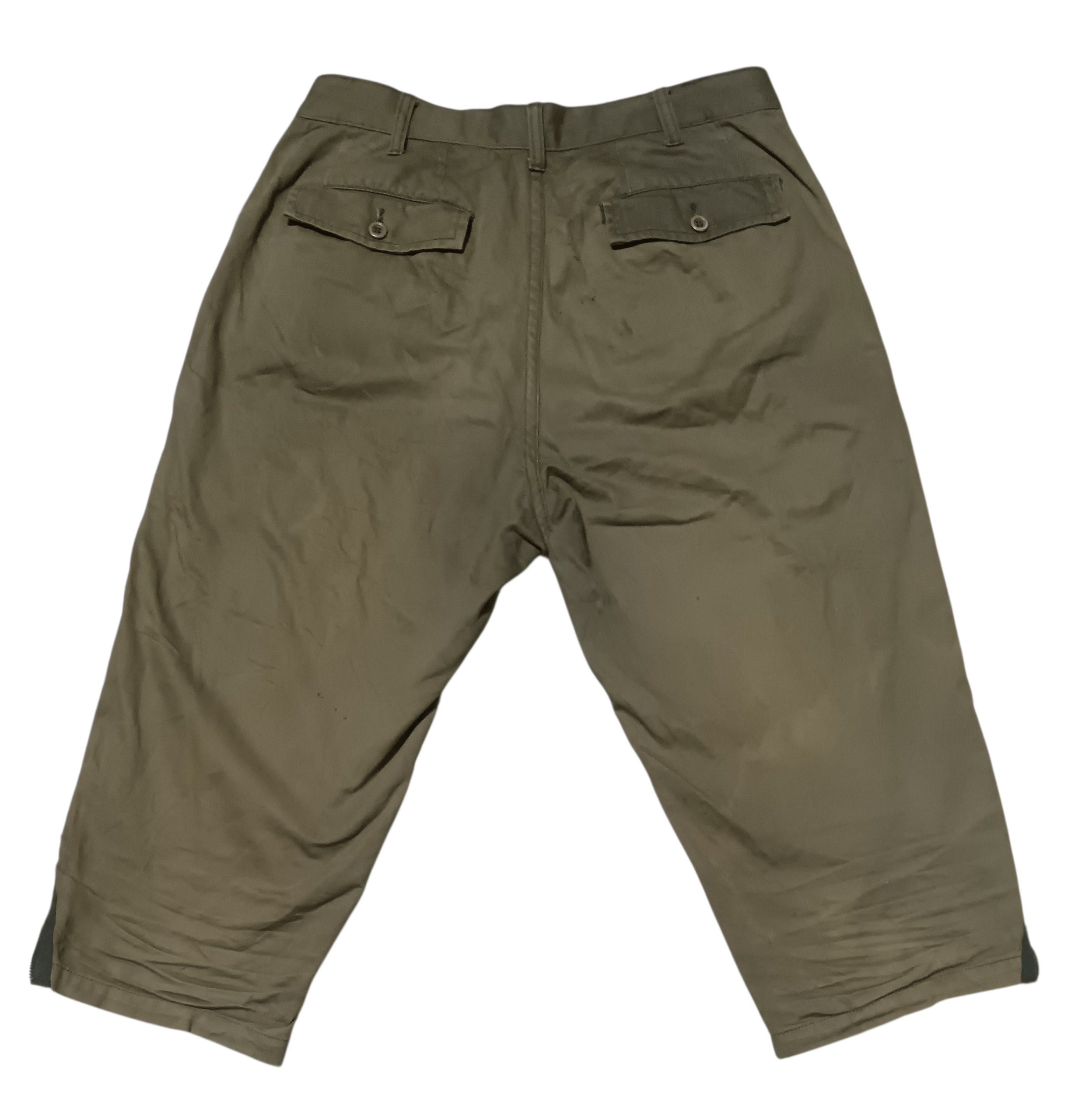 Japanese Brand D. H. 6.2 DOUBLE KNEE MILITARY 3QUARTER PANT Size US 33 - 2 Thumbnail