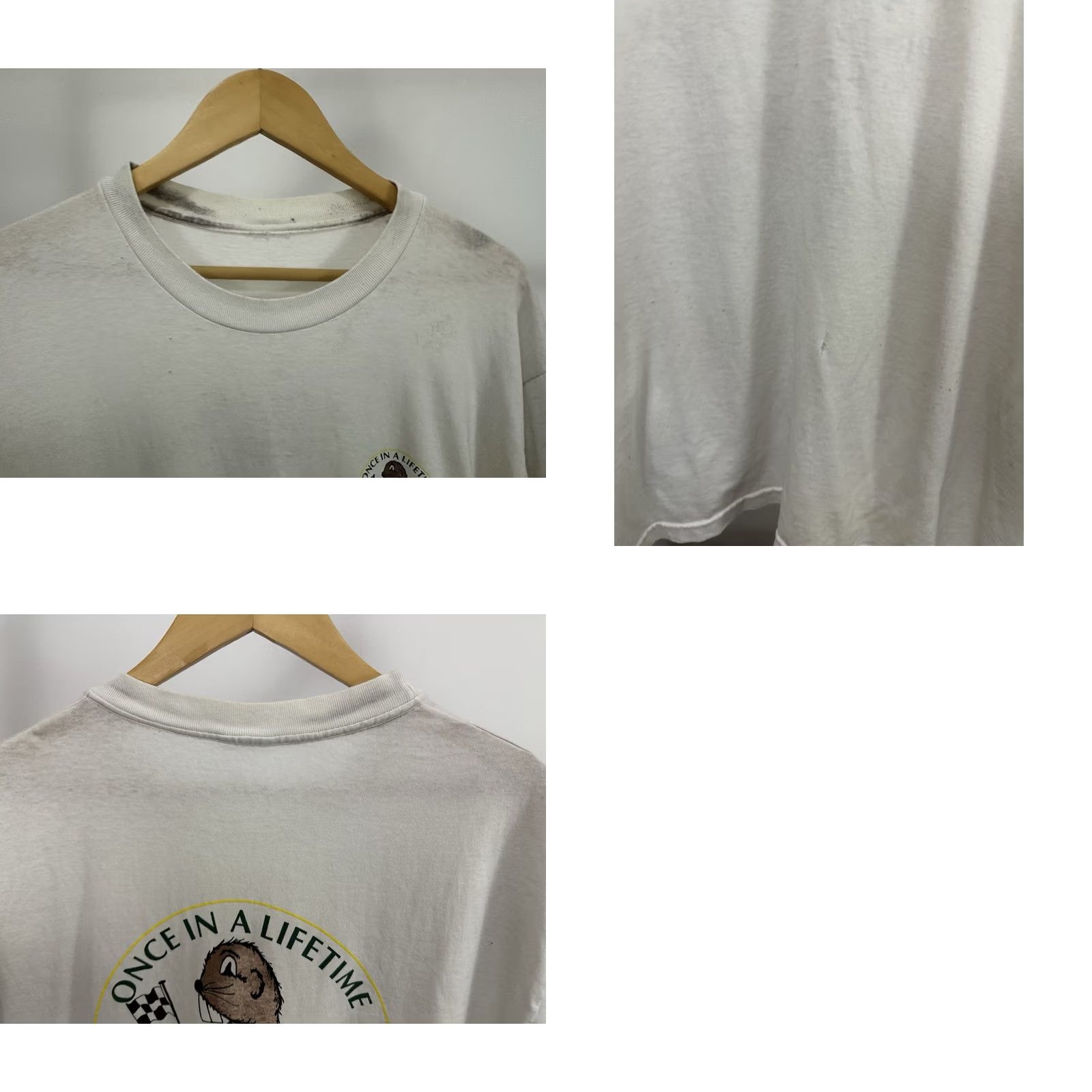 Vintage VINTAGE BSA Pinewood Derby T-Shirt XL WIP Workwear Burnout Worn Thin Distressed Grunge Mens Size US XL / EU 56 / 4 - 8 Thumbnail