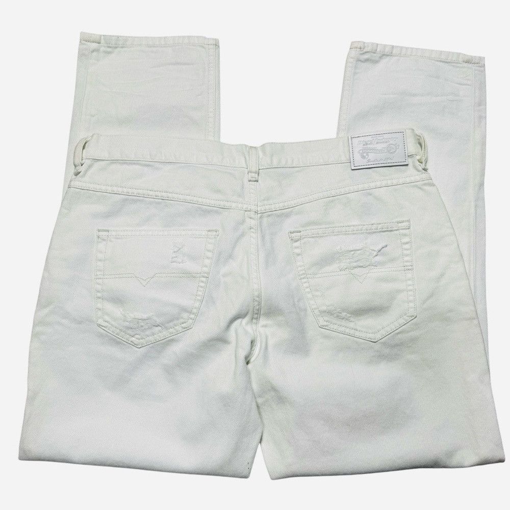 Diesel NWT New $198 Diesel Belthy Ankle White Jeans Size 31 Size 31" - 4 Thumbnail