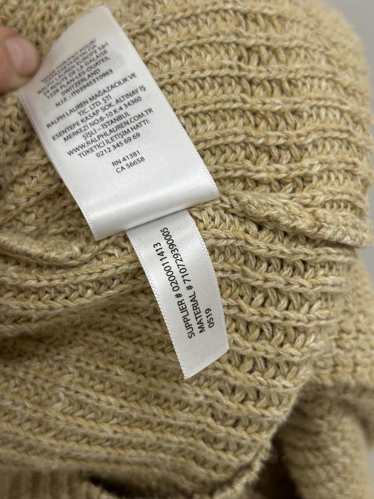 Polo Ralph Lauren POLO RALPH LAUREN MENS CARDIGAN KNIT SWEATER COTTON Size US XL / EU 56 / 4 - 11 Thumbnail