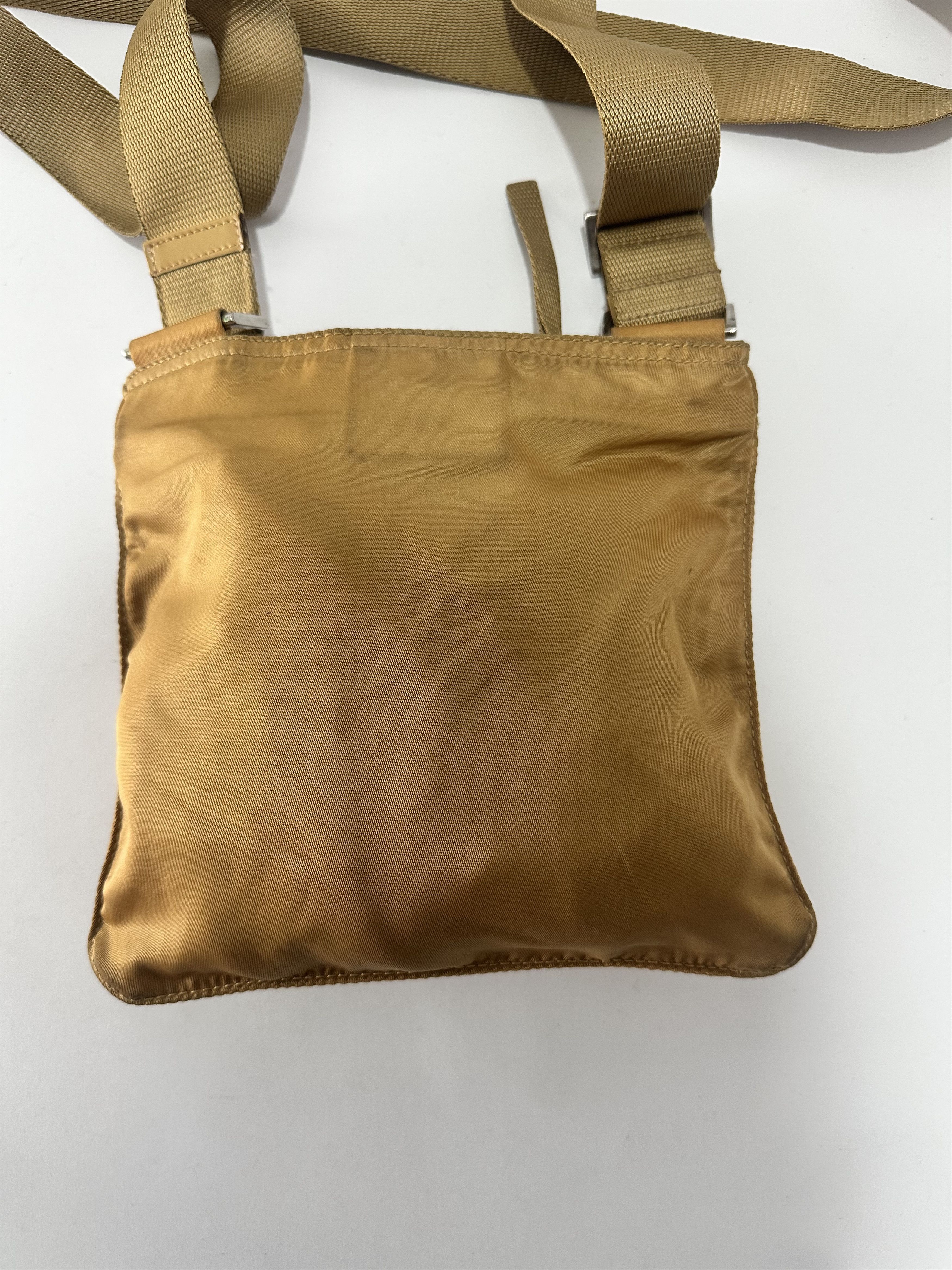Prada Prada Brown Nylon Messenger Bag Size ONE SIZE - 5 Thumbnail