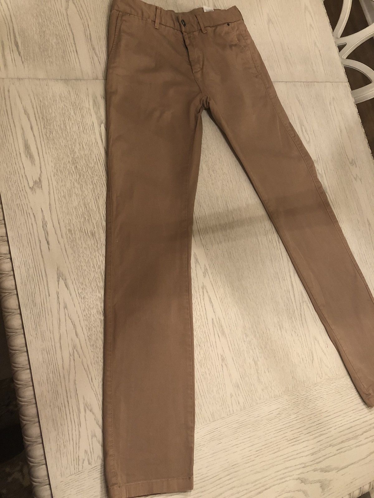 Celio CELIO Brown Chino Khaki Men's Pants Slim Fit Size 30 Size US 30 / EU 46 - 3 Thumbnail
