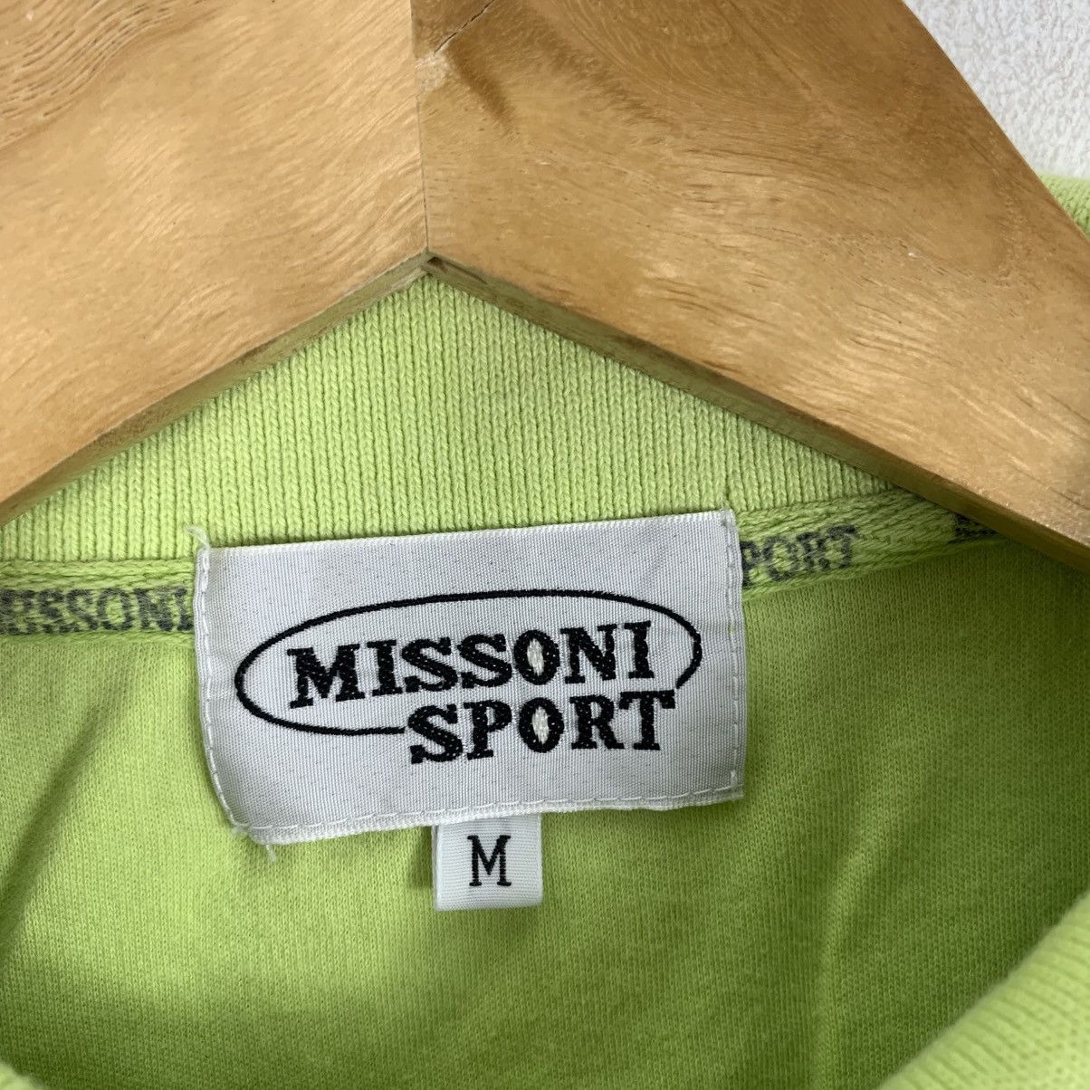Missoni Vintage MISSONI SPORT GOLF Embroidered Polo Tshirt Size US M / EU 48-50 / 2 - 5 Thumbnail