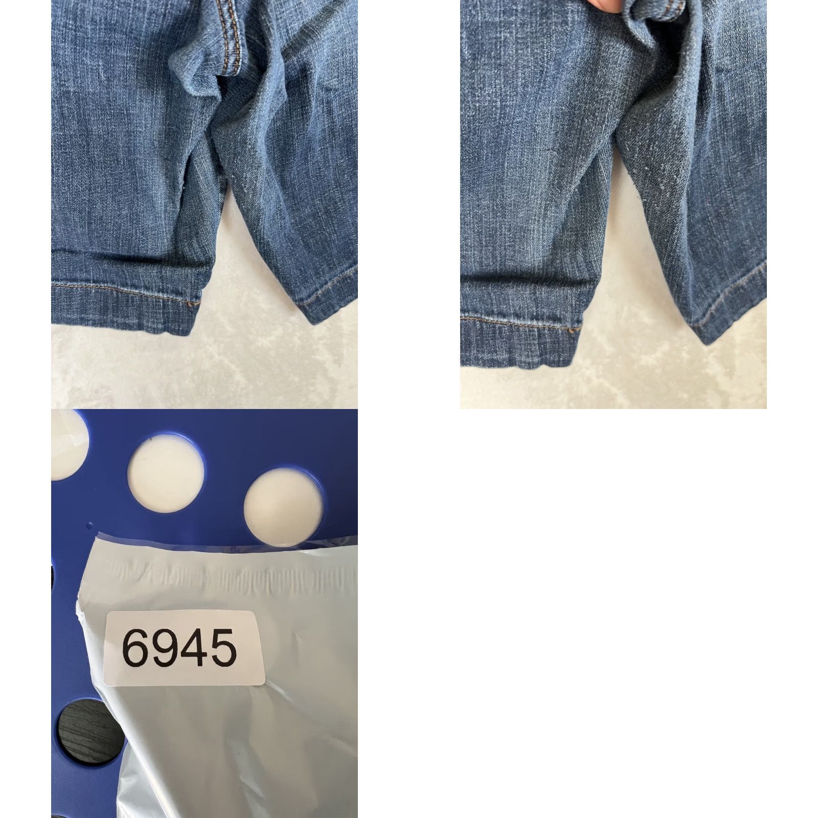 Levi's Levi’s Bermuda Short Stretch Denim Women’s 16 Mid-Rise 5-Pocket Blue Summer Casual Regular Women’s Size 38" / US 16 / IT 52 - 8 Thumbnail