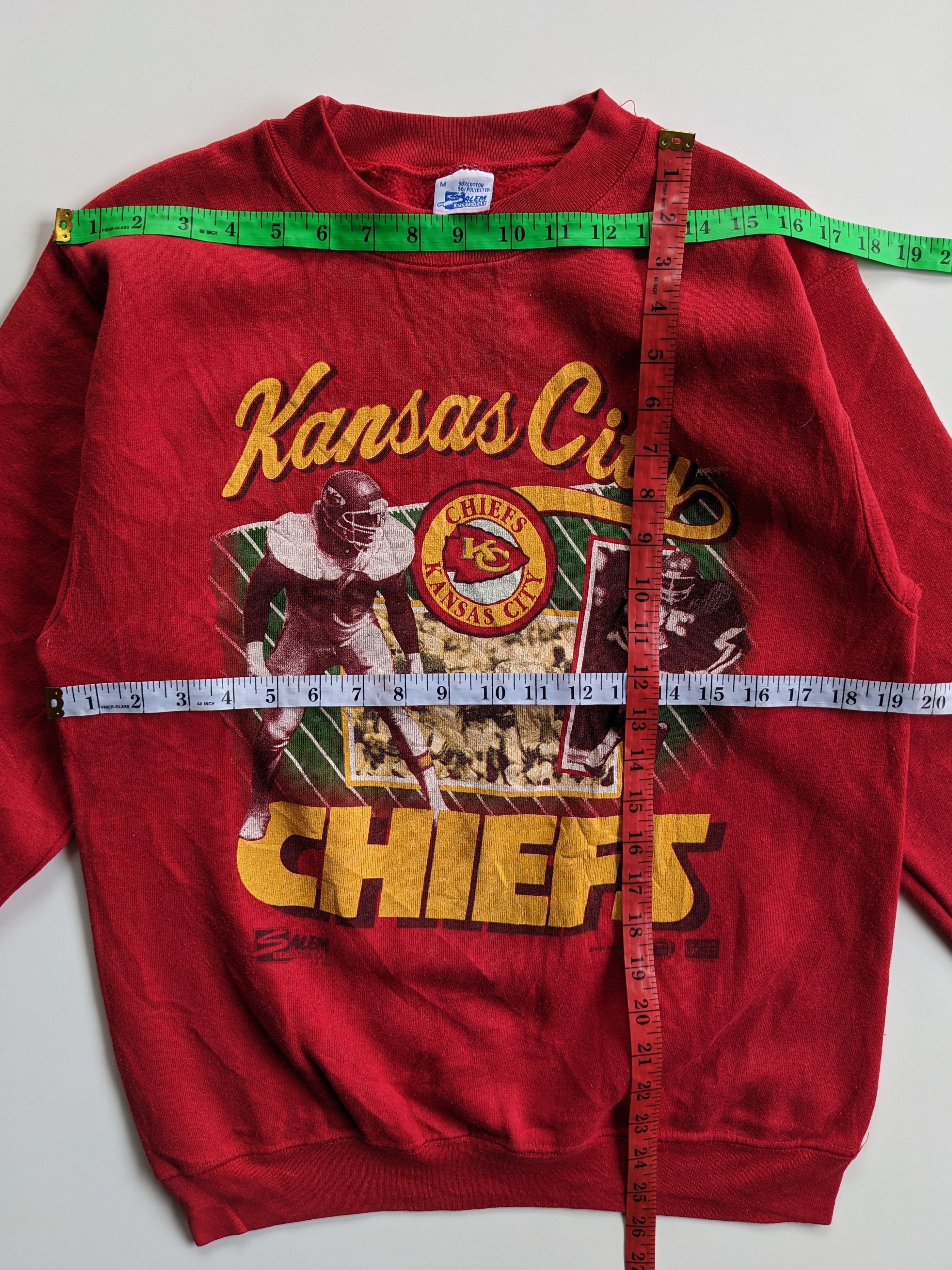 NFL × Vintage Vintage 90s NFL Kansas City Chiefs Size US M / EU 48-50 / 2 - 4 Thumbnail