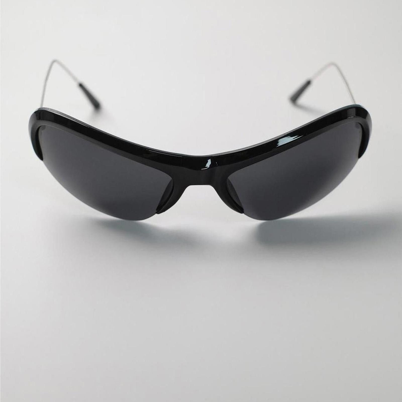 Japanese Brand Rare Y2k Vtg Avant Garde Futuristic Green Sunglasses Unisex Size ONE SIZE - 6 Thumbnail