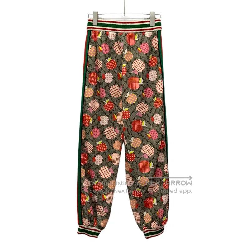 Gucci Gucci SizeXS Colour-blocked apple logo jacquard full-print Size 42" / US 20 - 2 Thumbnail