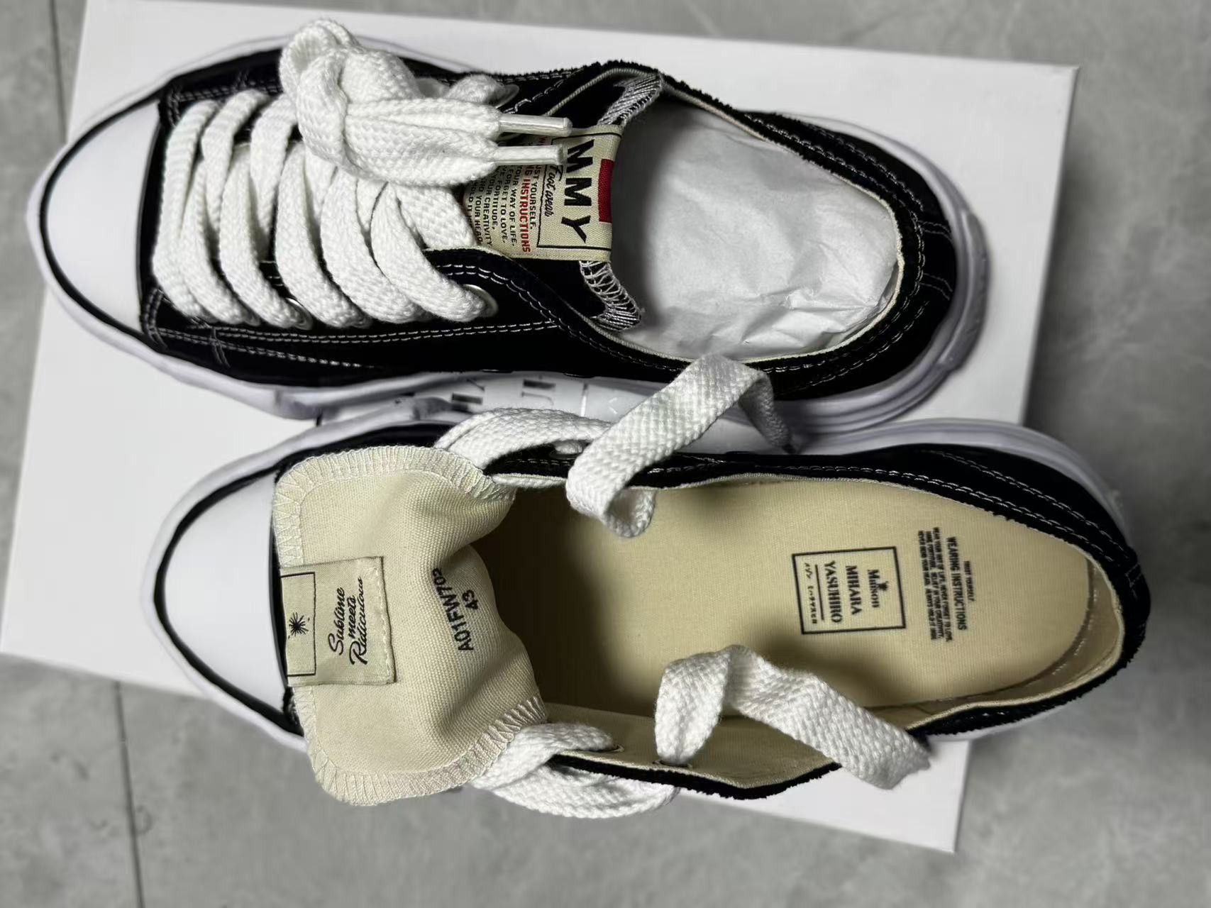 Maison MIHARA YASUHIRO Maison MIHARA YASUHIRO Low-top Sneakers Size US 10 / EU 43 - 4 Thumbnail