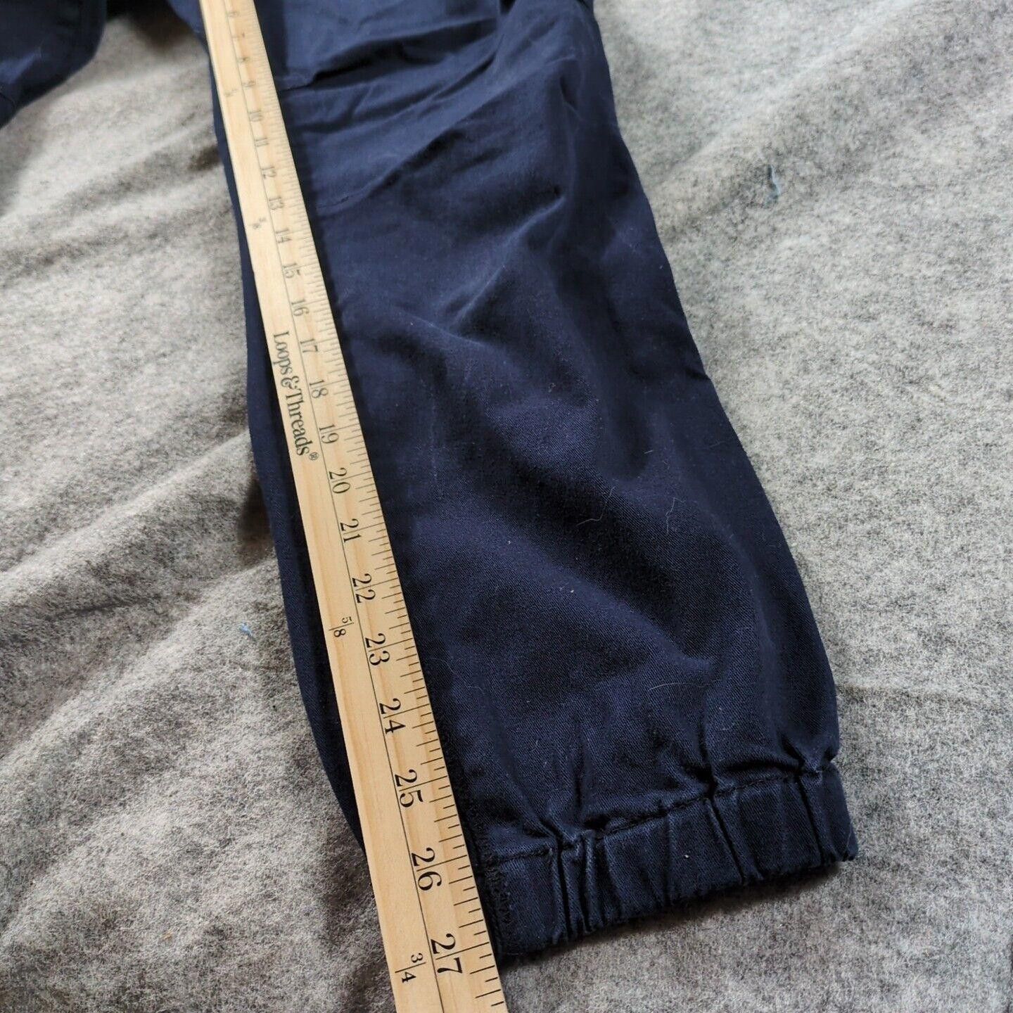 Beams Plus Beams Jogger Pants Men Blue Large Button Fly Drawstring Size US 34 / EU 50 - 6 Thumbnail