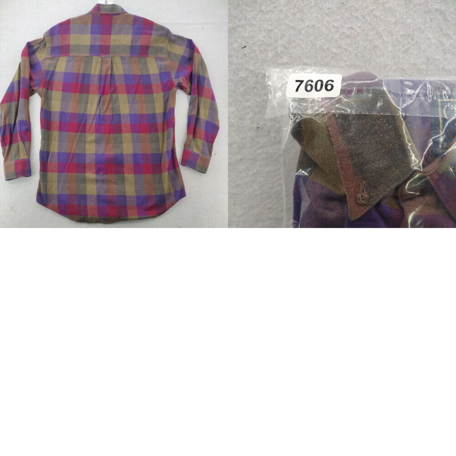 Chaps VINTAGE Chaps Ralph Lauren Button-Down Shirt Mens M Plaid Blue Cotton Flannel 90s Classic Pockets Button Up Size US M / EU 48-50 / 2 - 8 Thumbnail