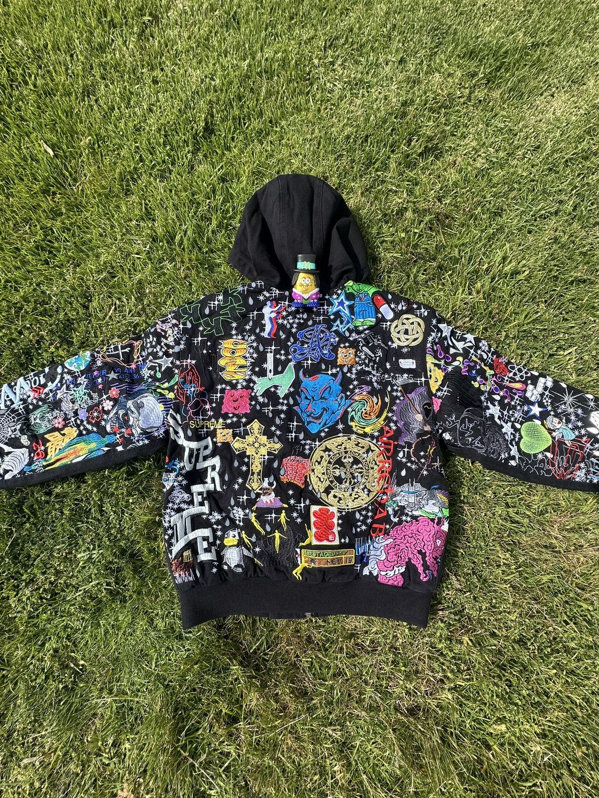 トップス AOI Embroidered Hooded Work Jacket L Spring/Summer 2024 Preview – Supreme