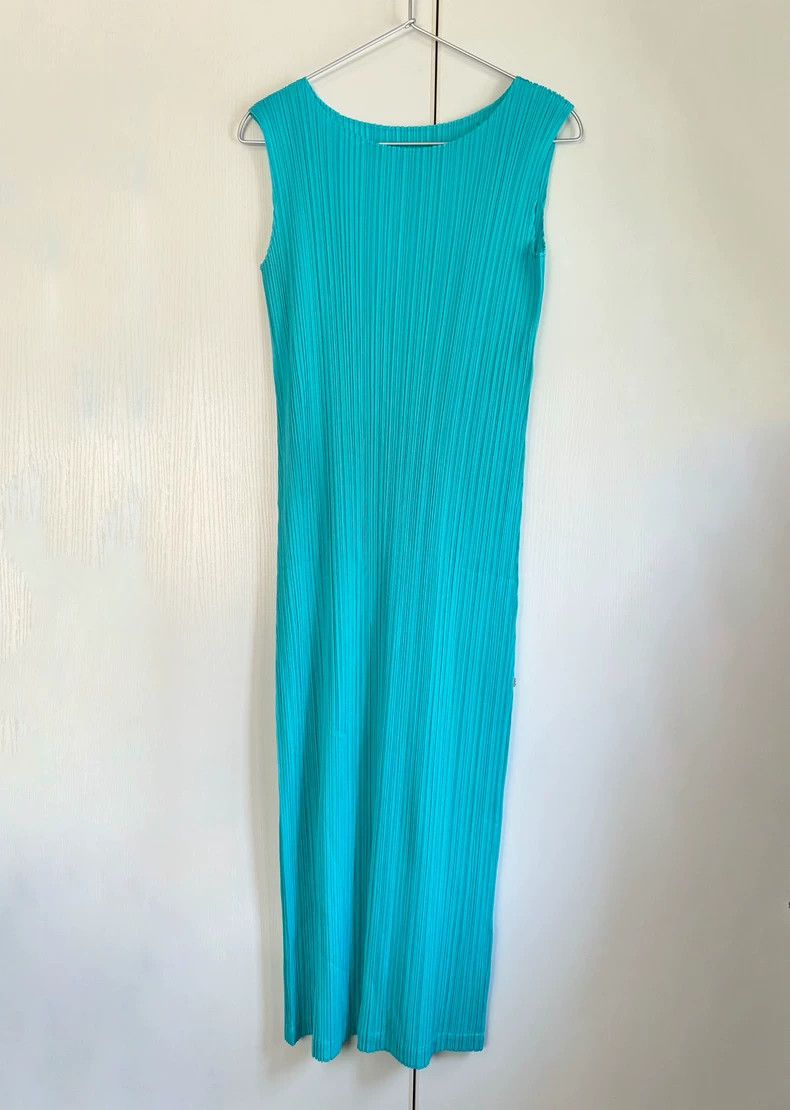 Issey Miyake Issey Miyake size:3 Blue dress Size M / US 6-8 / IT 42-44 - 1 Thumbnail