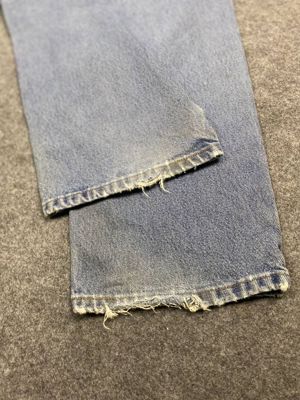 Wrangler vintage wrangler relaxed fit distressed denim Size US 38 / EU 54 - 7 Thumbnail