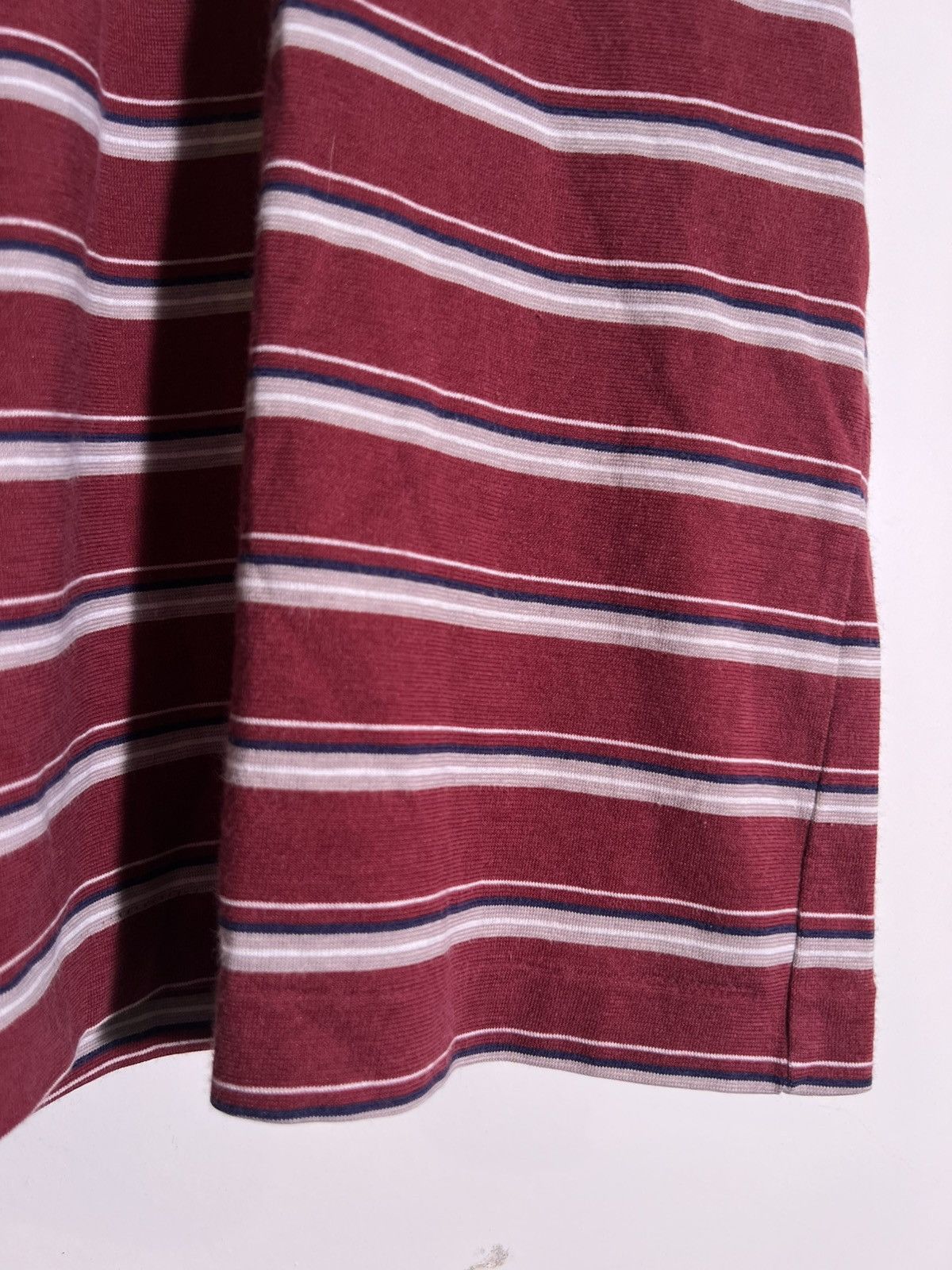 Vintage 80’s 90’s VTG Vintage Andhurst Striped Retro Red Polo Shirt Size US S / EU 44-46 / 1 - 5 Thumbnail