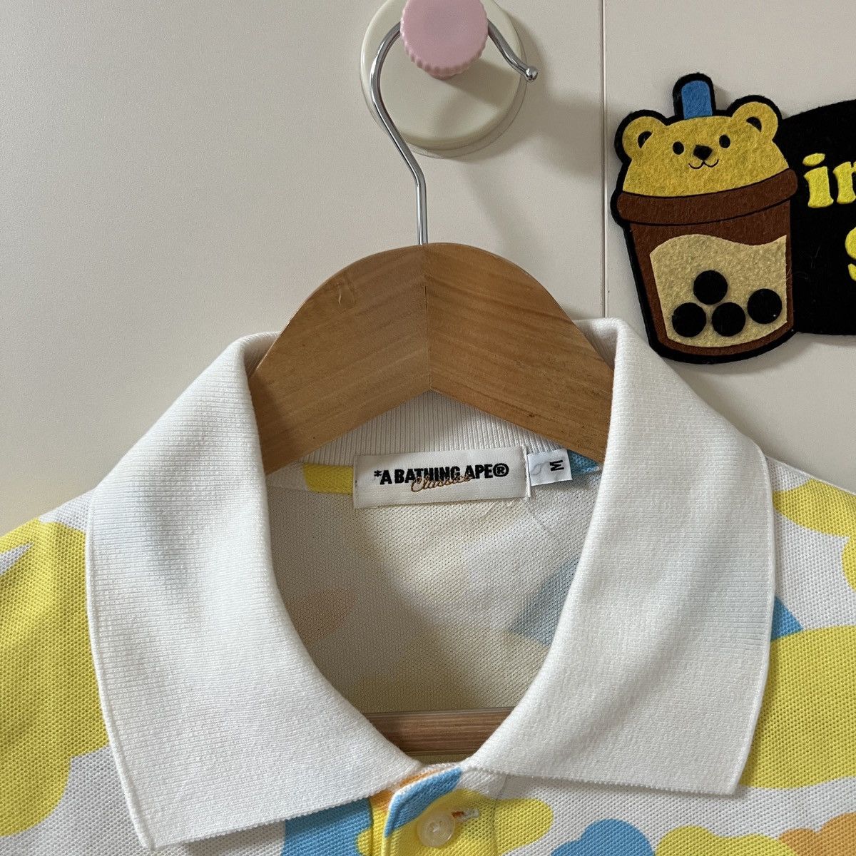 Bape Bape exclusive Camo polo shirt Size US M / EU 48-50 / 2 - 6 Thumbnail