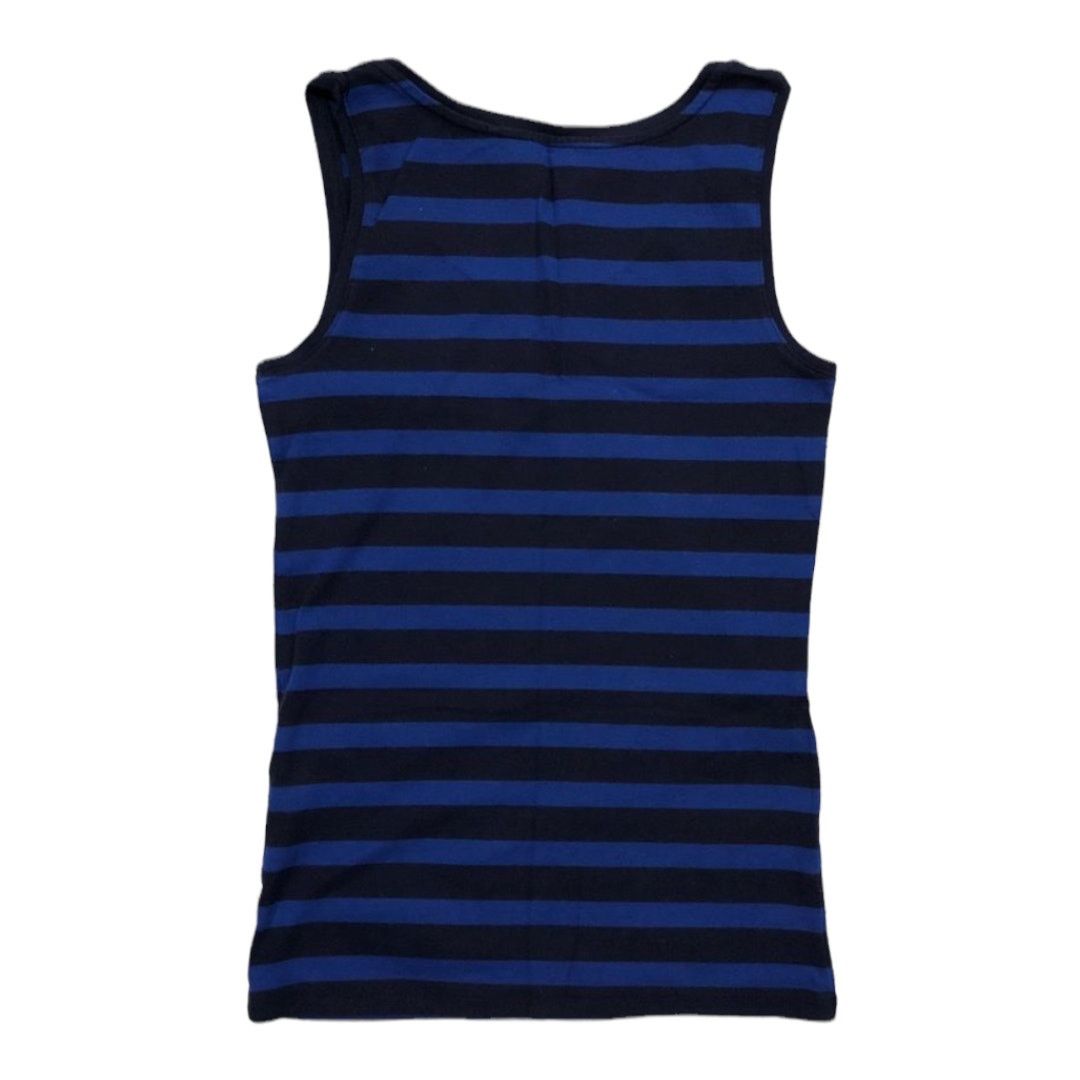Uniqlo Uniqlo Women's Blue Striped Sleeveless Tank Top Size XS Size XS / US 0-2 / IT 36-38 - 2 Thumbnail