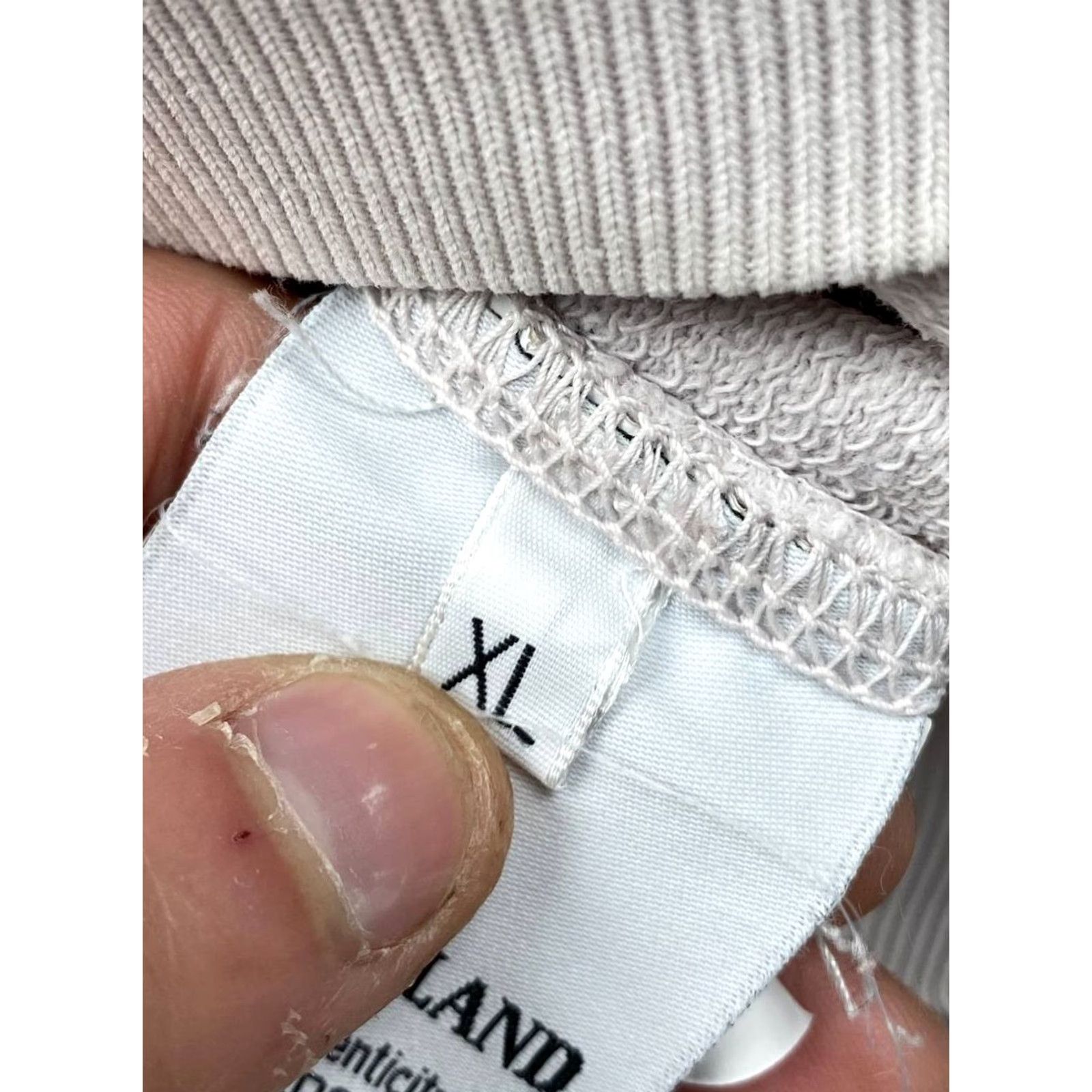 Stone Island VINTAGE Stone Island Zip Hoodie Men XL White Size US XL / EU 56 / 4 - 5 Thumbnail