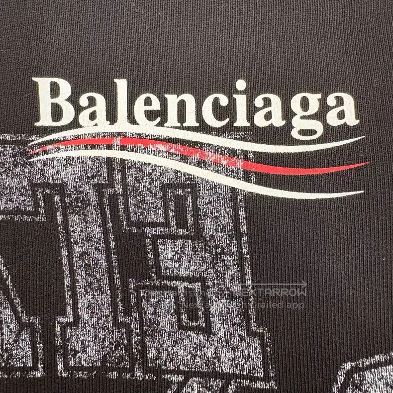 Balenciaga Balenciaga Multi-Element Wave Black Hoodie Size US S / EU 44-46 / 1 - 6 Thumbnail