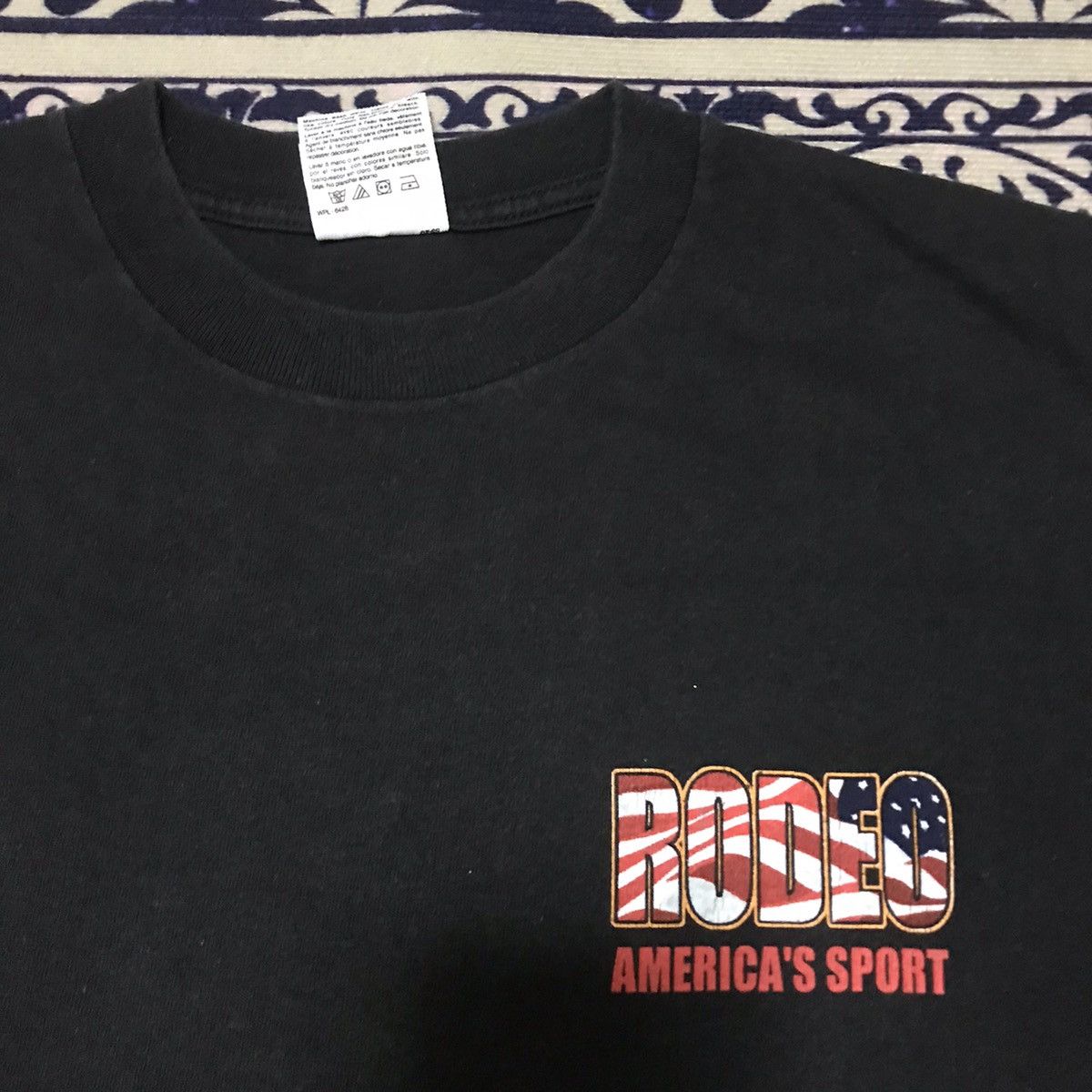 Vintage × Wrangler VINTAGE WRANGLER STILL RIDING HIGH TY MURRAY RARE TEE Size US M / EU 48-50 / 2 - 7 Thumbnail