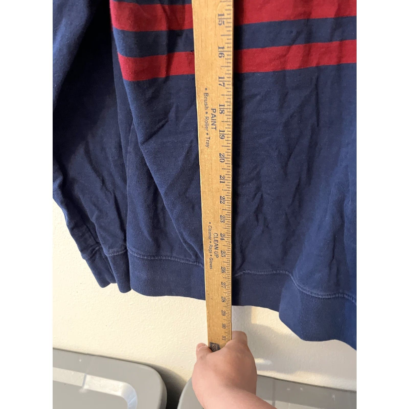 American Eagle Outfitters american eagle mens long sleeve hooded shirt blue red stripes M sweater pullover Hooded Mens Regular Size M Blue Striped 90s? Size US M / EU 48-50 / 2 - 4 Thumbnail