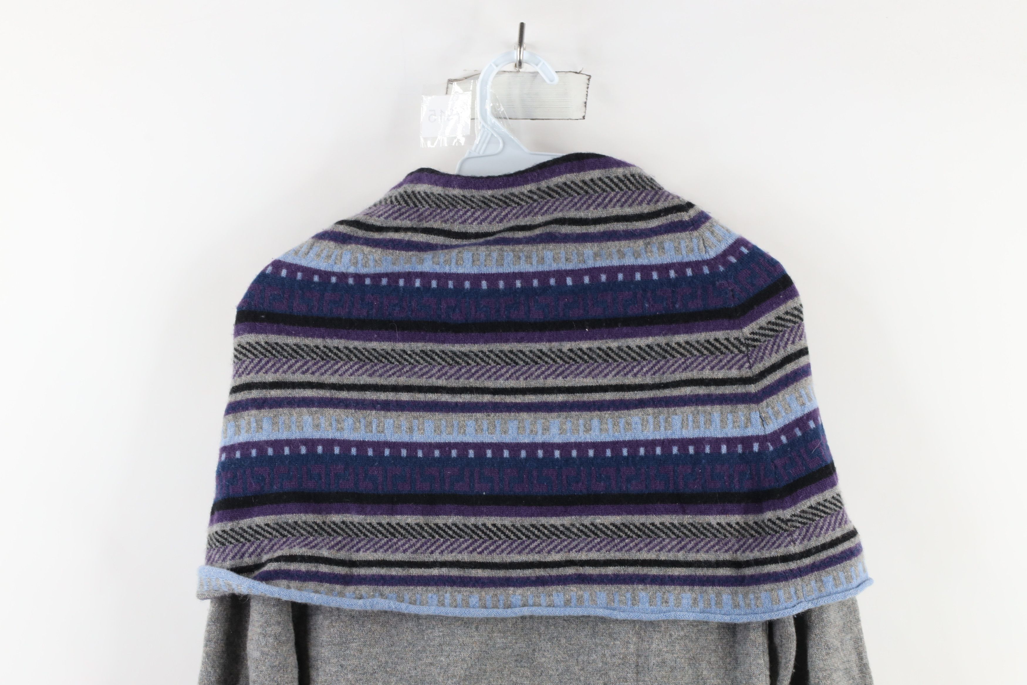Vintage Vintage 90s Streetwear Cashmere Knit Funnel Neck Sweater Size M / US 6-8 / IT 42-44 - 8 Thumbnail