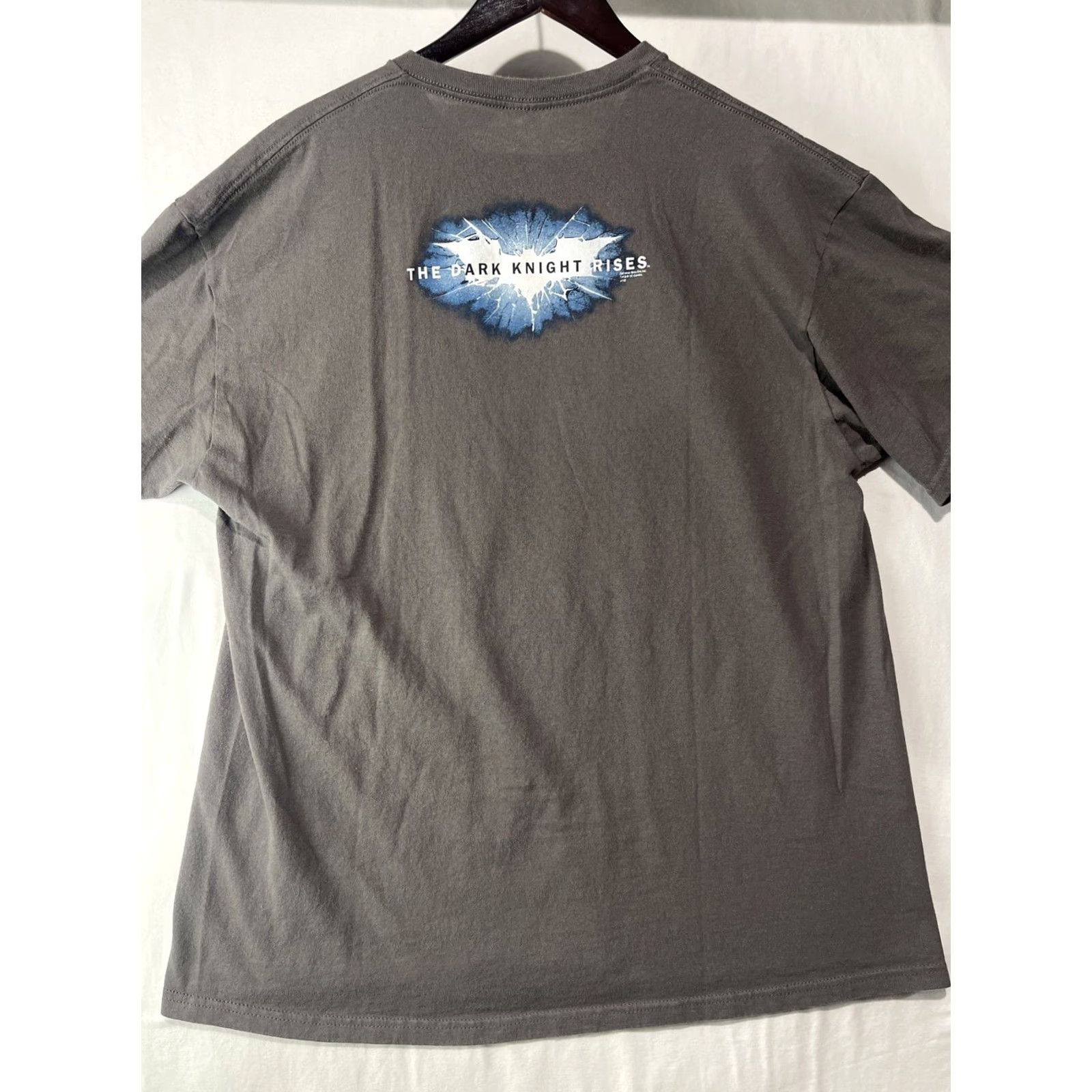 Delta Batman Movie Shirt Mens XL Gray The Dark Knight Rises Promo Tee Size US XL / EU 56 / 4 - 6 Thumbnail