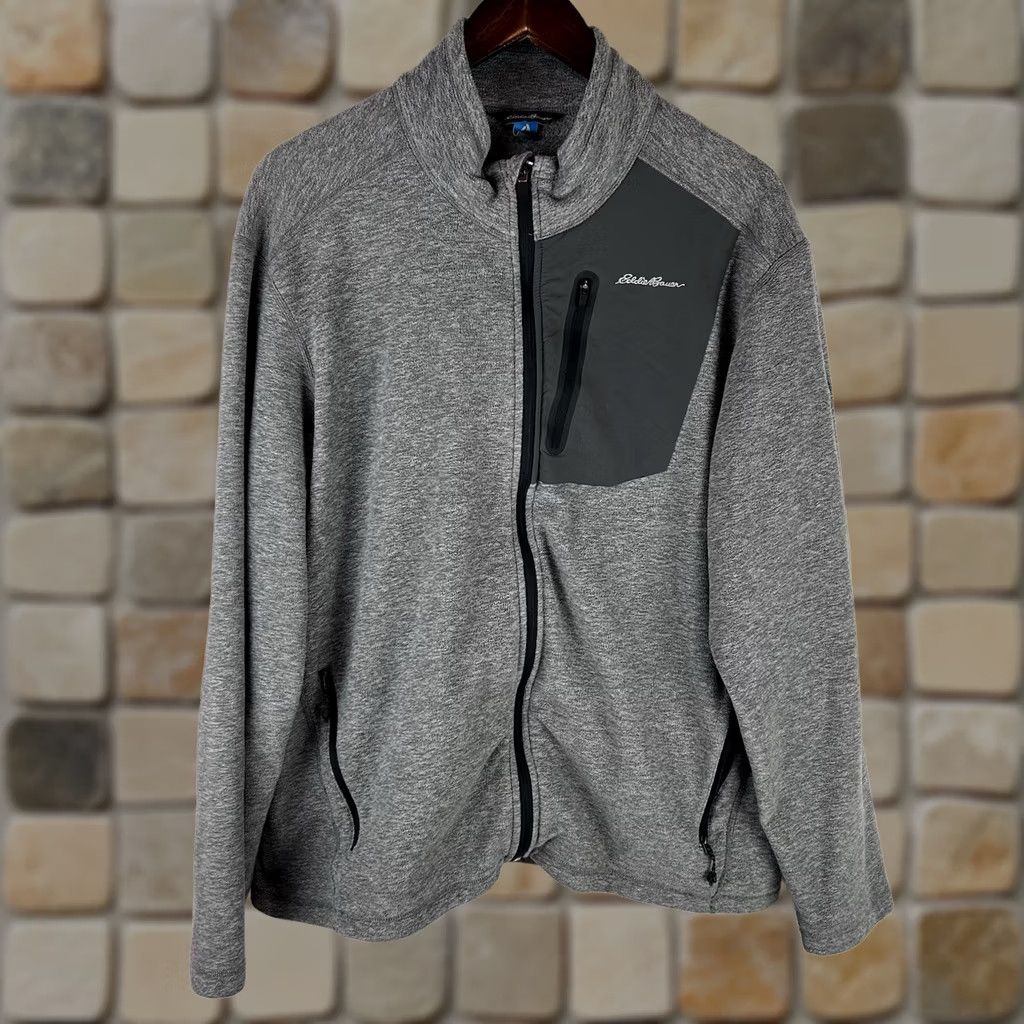 Eddie Bauer Eddie Bauer Mens Pullover Sweater Polyester Gray Large First Ascent 1/4 Zip Size US L / EU 52-54 / 3 - 1 Thumbnail