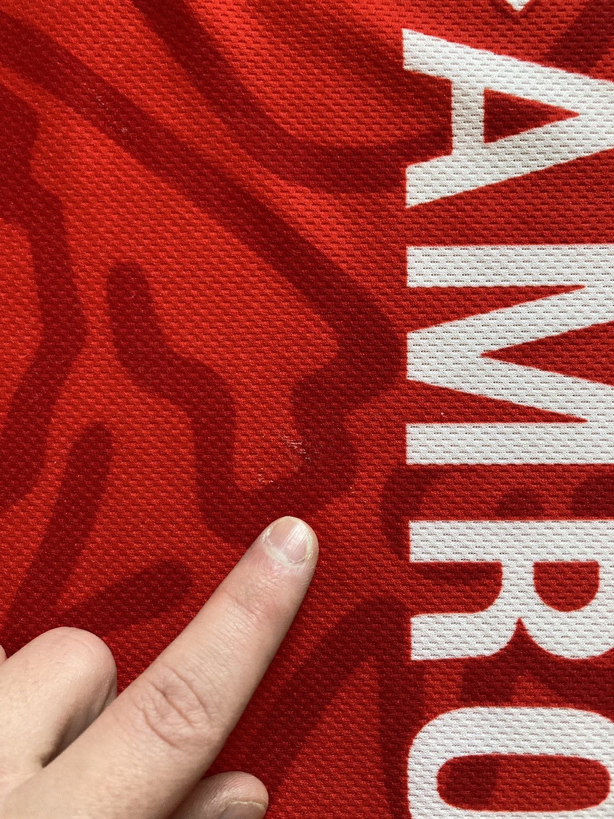 Umbro × Vintage Vintage rare 95/96 ajax Amsterdam soccer football Jersey XL Size US XL / EU 56 / 4 - 10 Thumbnail