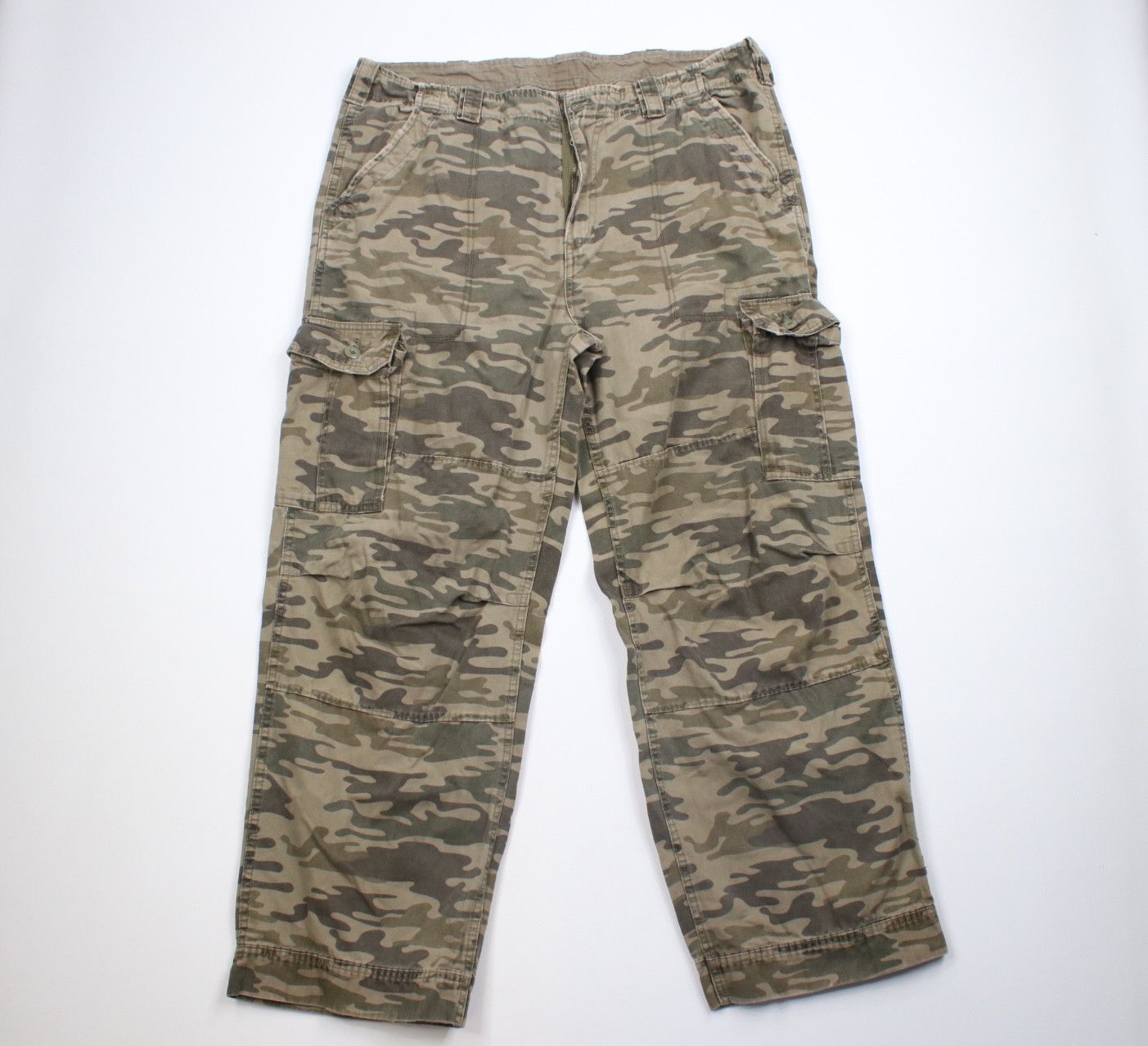 Vintage Vintage Streetwear Knee Wide Leg Cargo Pants Camouflage Size US 42 / EU 58 - 1 Thumbnail