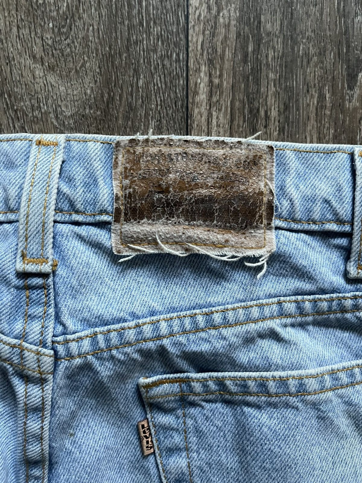 Levi's Vintage 90s Levis 545 Loose Fit Bronze Tab Jeans Size US 32 / EU 48 - 5 Thumbnail