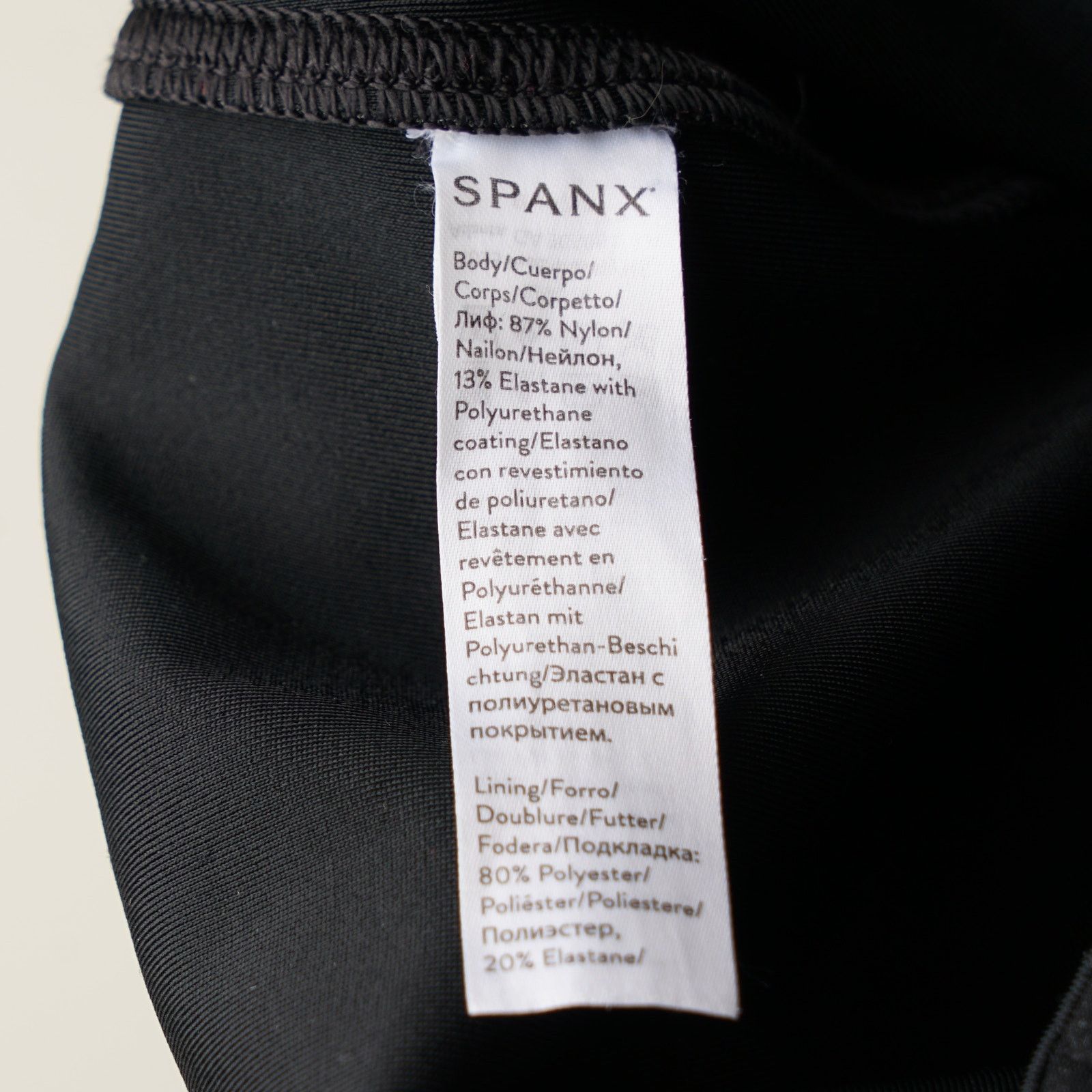 Spanx Spanx High Rise Faux Leather Athletic Leggings Stretch EUC M Size 28" / US 6 / IT 42 - 7 Thumbnail