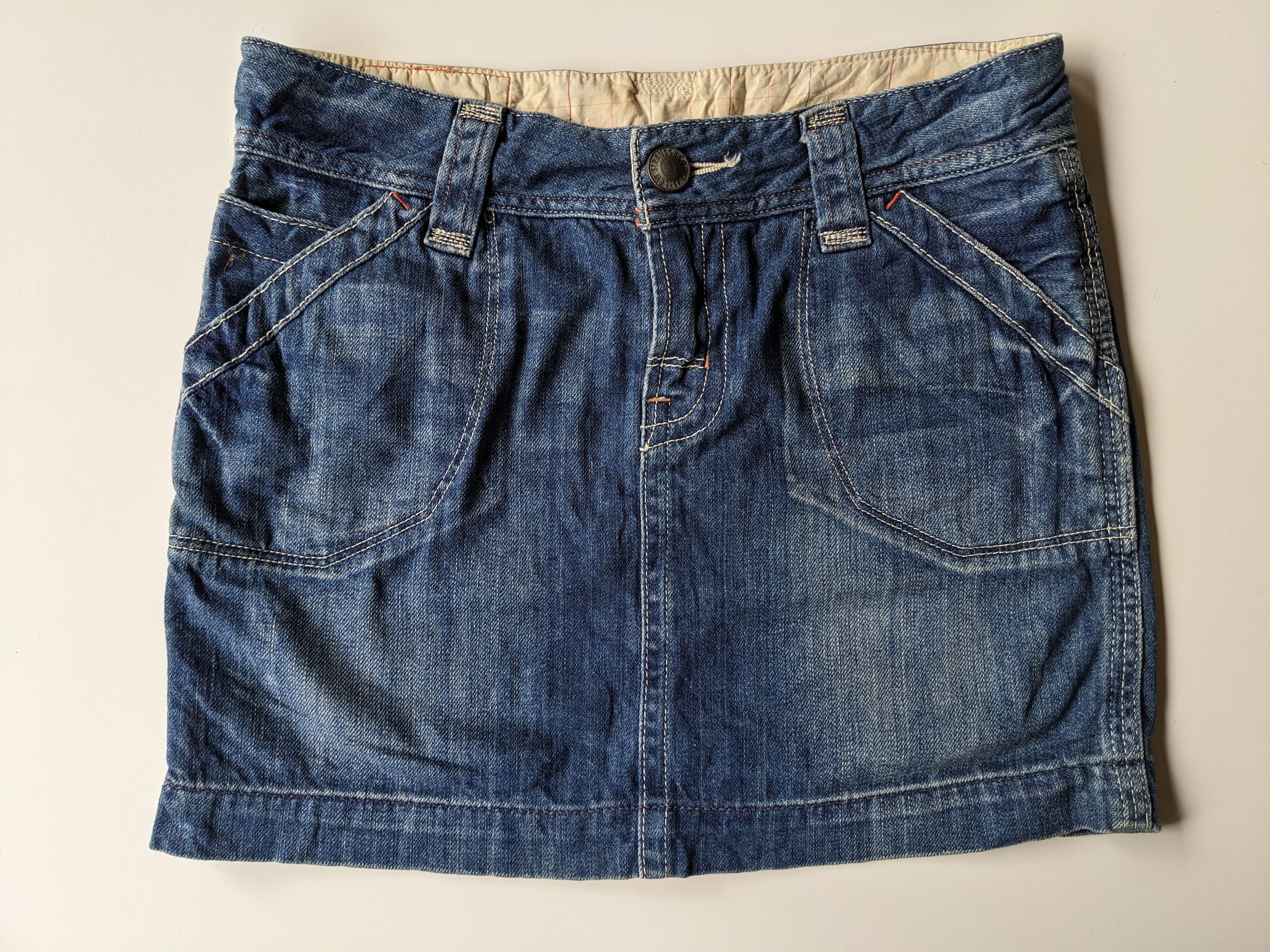 Levi's Vintage Clothing Levi's Strauss & Co mini skirt jeans Size 30" / US 8 / IT 44 - 2 Thumbnail