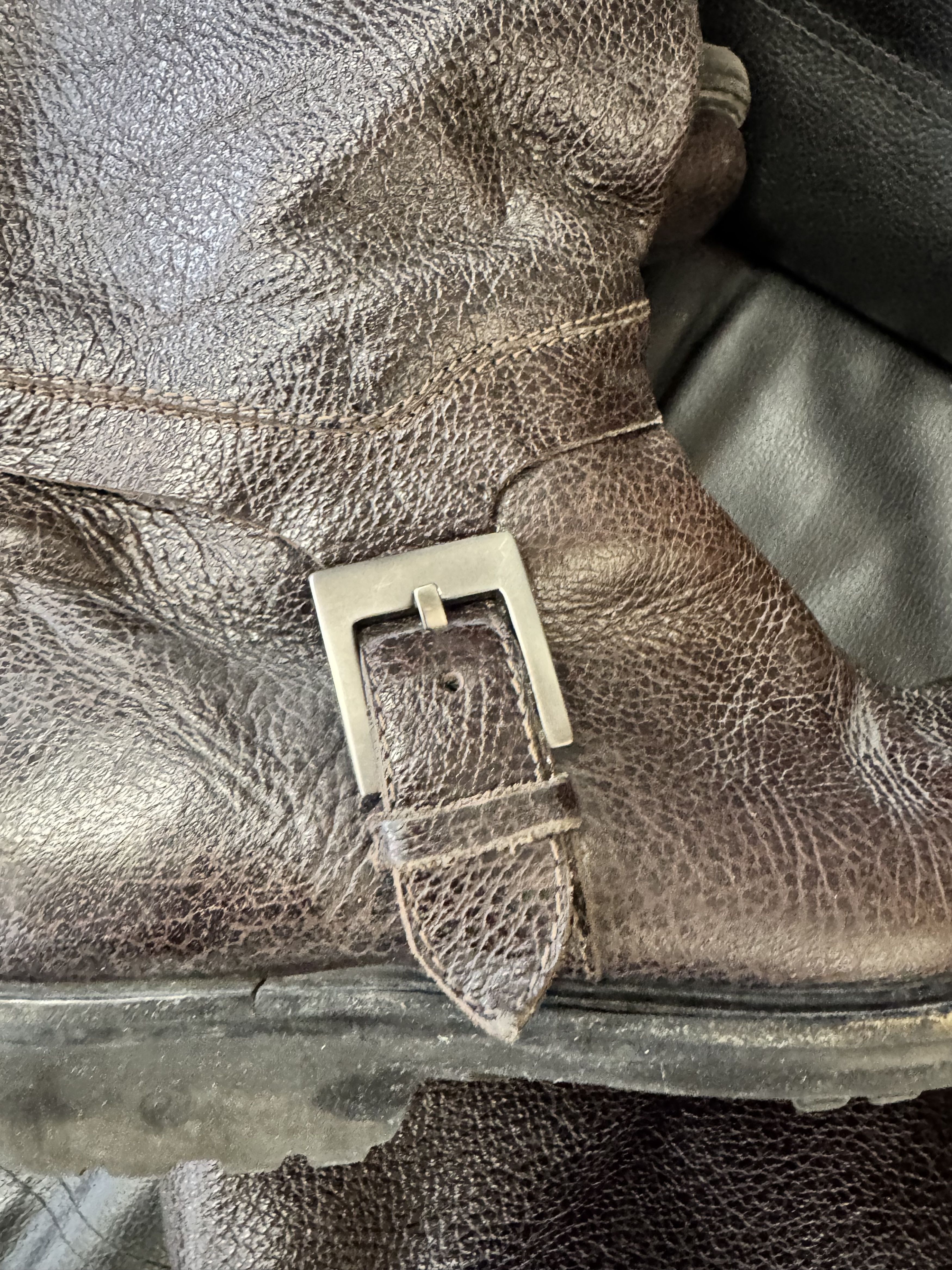 Emporio Armani Boots with buckle and fur lining Size US 9.5 / EU 42-43 - 15 Thumbnail