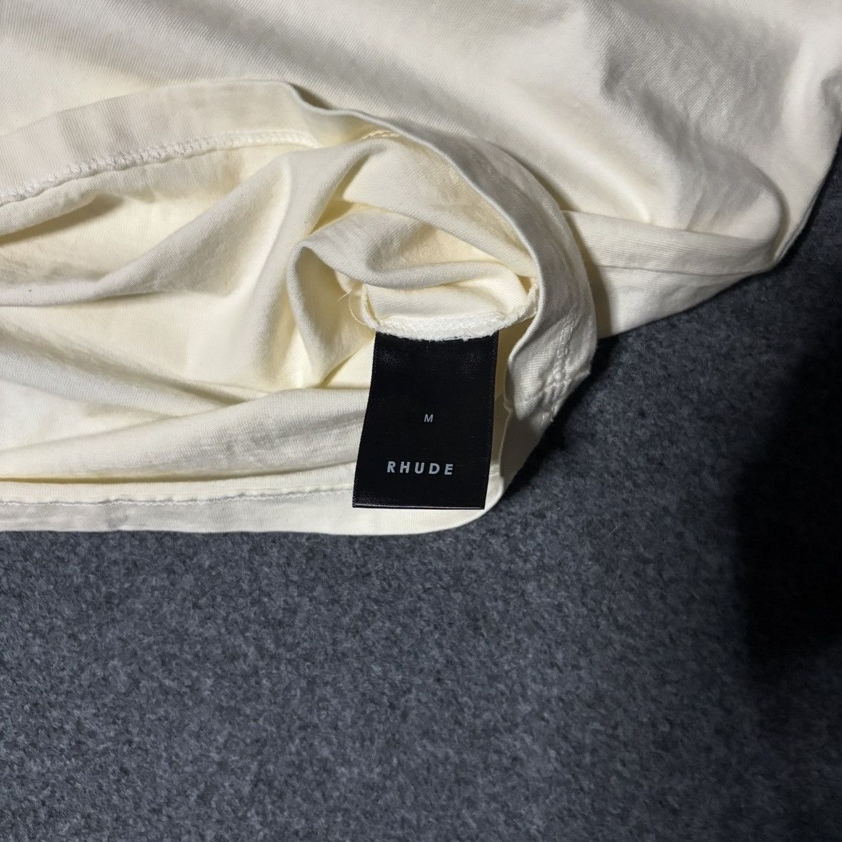 Rhude Rhude motorsport pocket tee Size US M / EU 48-50 / 2 - 5 Thumbnail