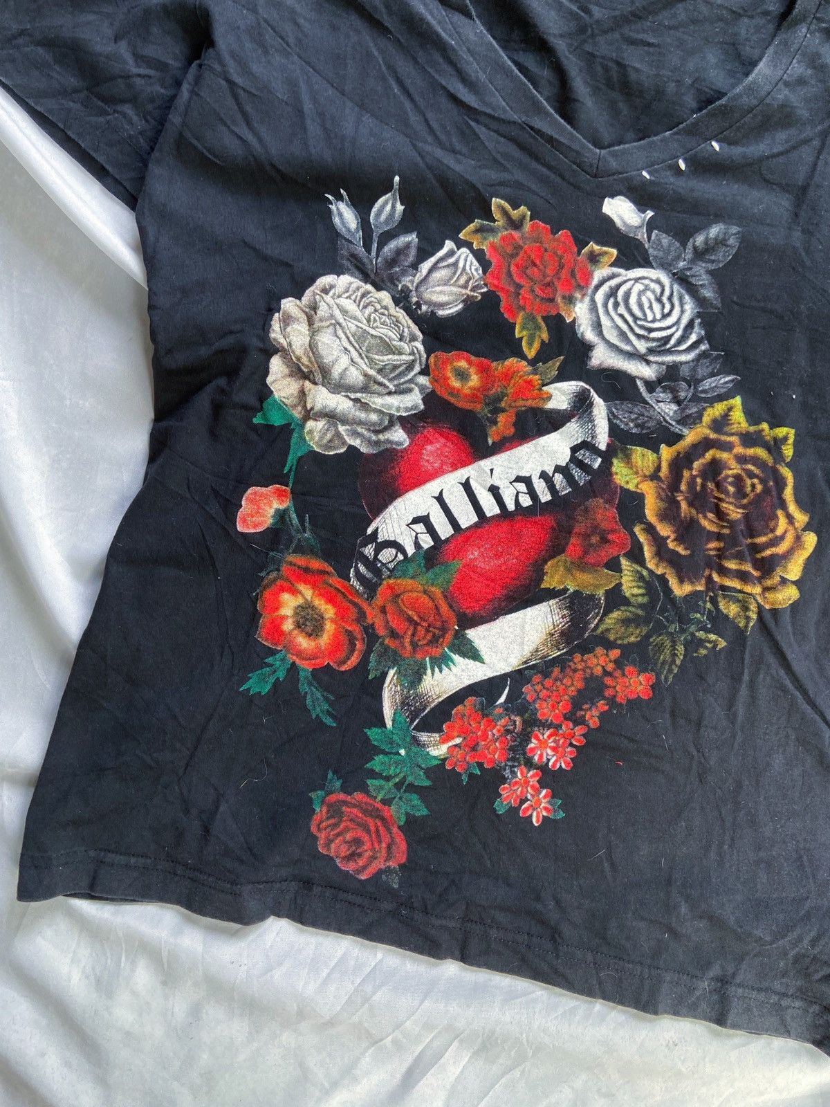 John Galliano JOHN GALLIANO FLOWERS TEE Size US M / EU 48-50 / 2 - 3 Thumbnail