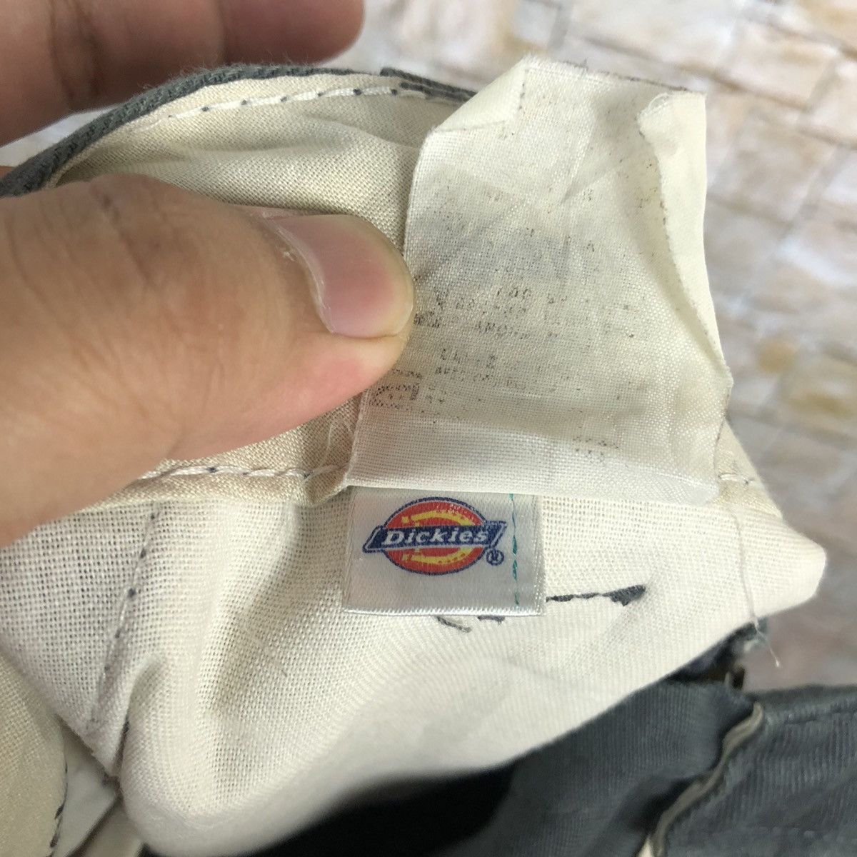Dickies Dickies Grey faded Casual Pants #A633 Size US 31 - 21 Thumbnail