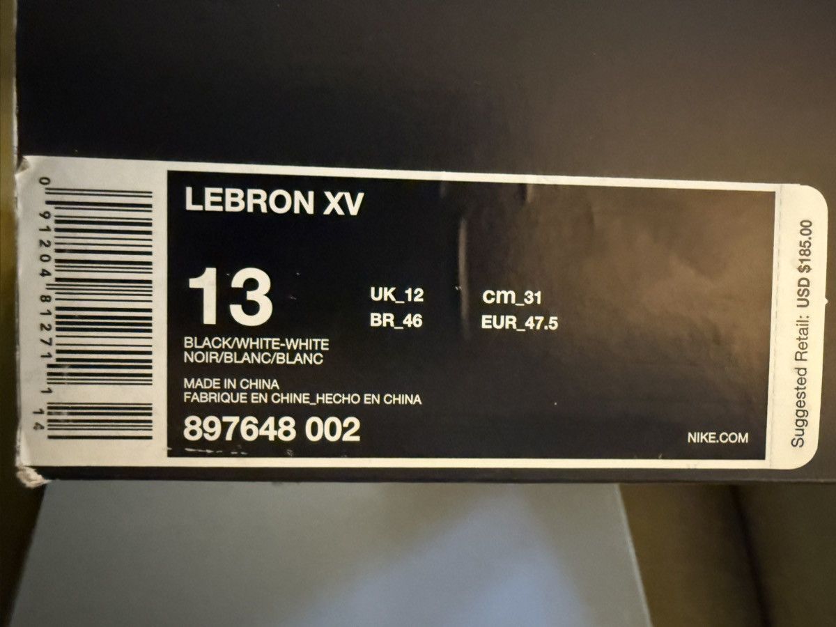 Nike Nike LeBron XV “Ashes” LeBron James 15, OG Box, VNDS, size13 Size US 13 / EU 46 - 5 Thumbnail