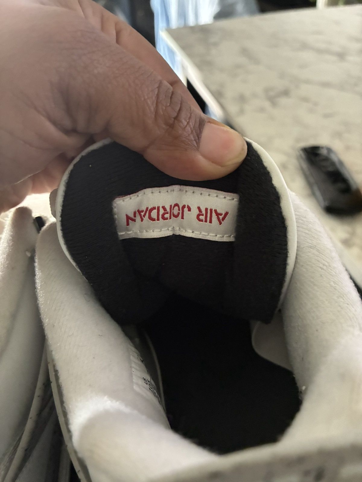 Jordan Brand Air Jordan 4 Retro OG 'White Cement' 2025 Size US 10.5 / EU 43-44 - 4 Thumbnail