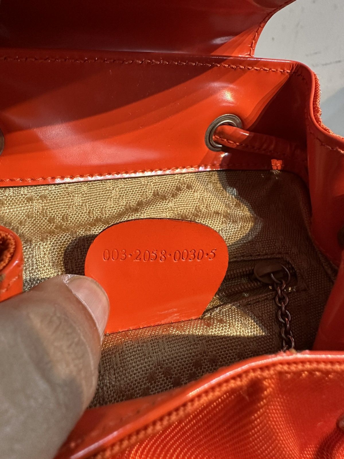 Gucci Gucci Leather Bamboo Backpack Size ONE SIZE - 11 Thumbnail