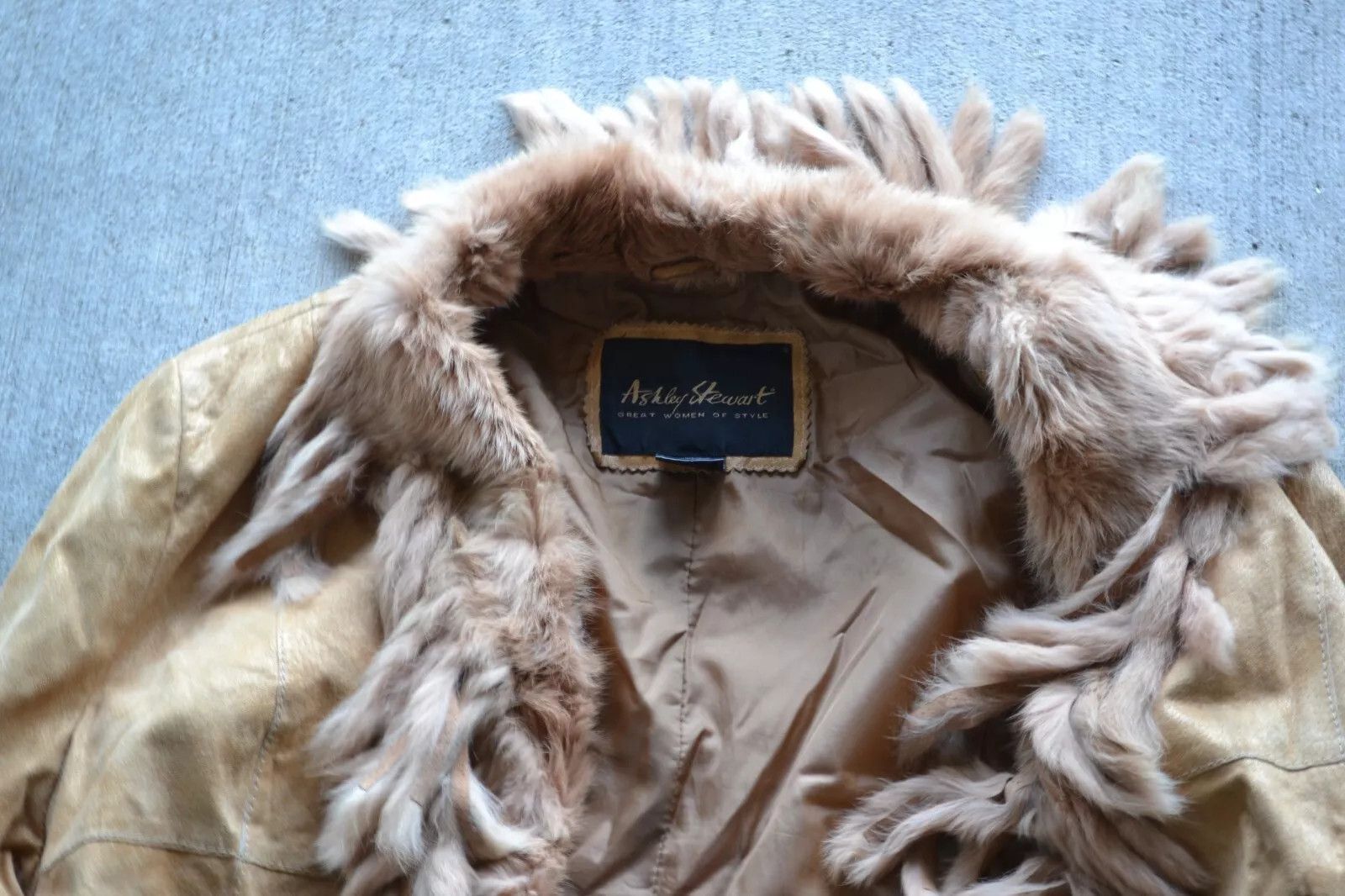 Vintage ashley stewart suede and faux fur one size Size US L / EU 52-54 / 3 - 3 Thumbnail