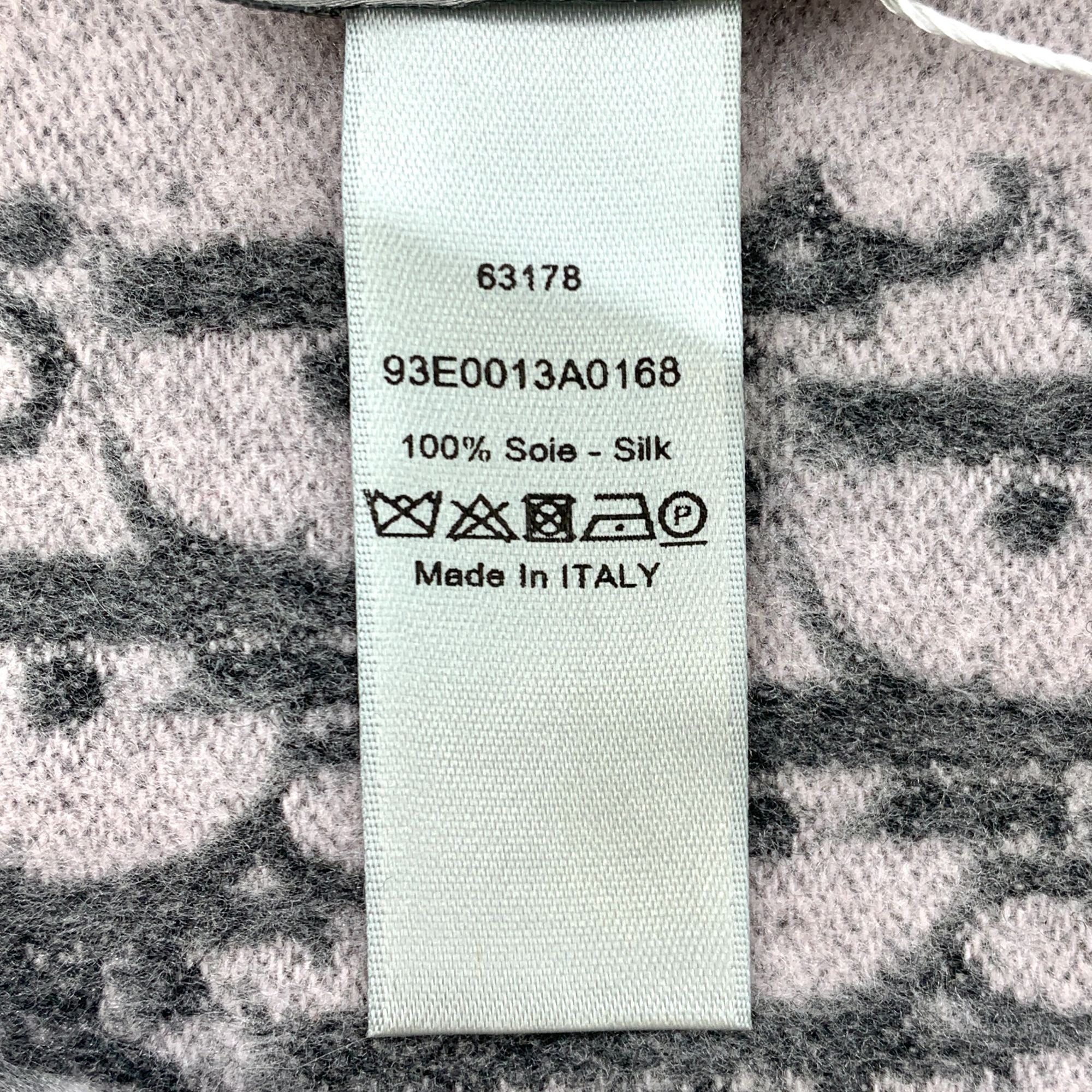 Dior Dior White Letter Print Cotton Short Sleeve T-Shirt (Size L) Size ONE SIZE - 5 Thumbnail